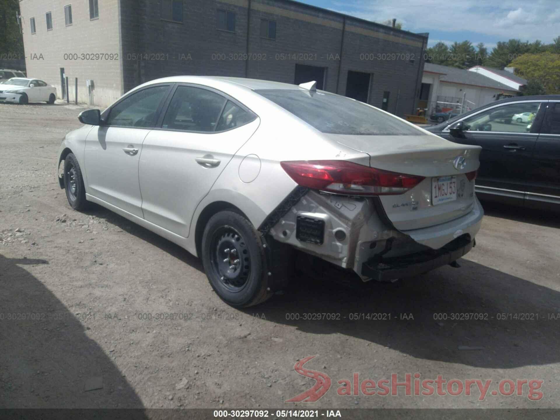 KMHD74LF0HU428896 2017 HYUNDAI ELANTRA