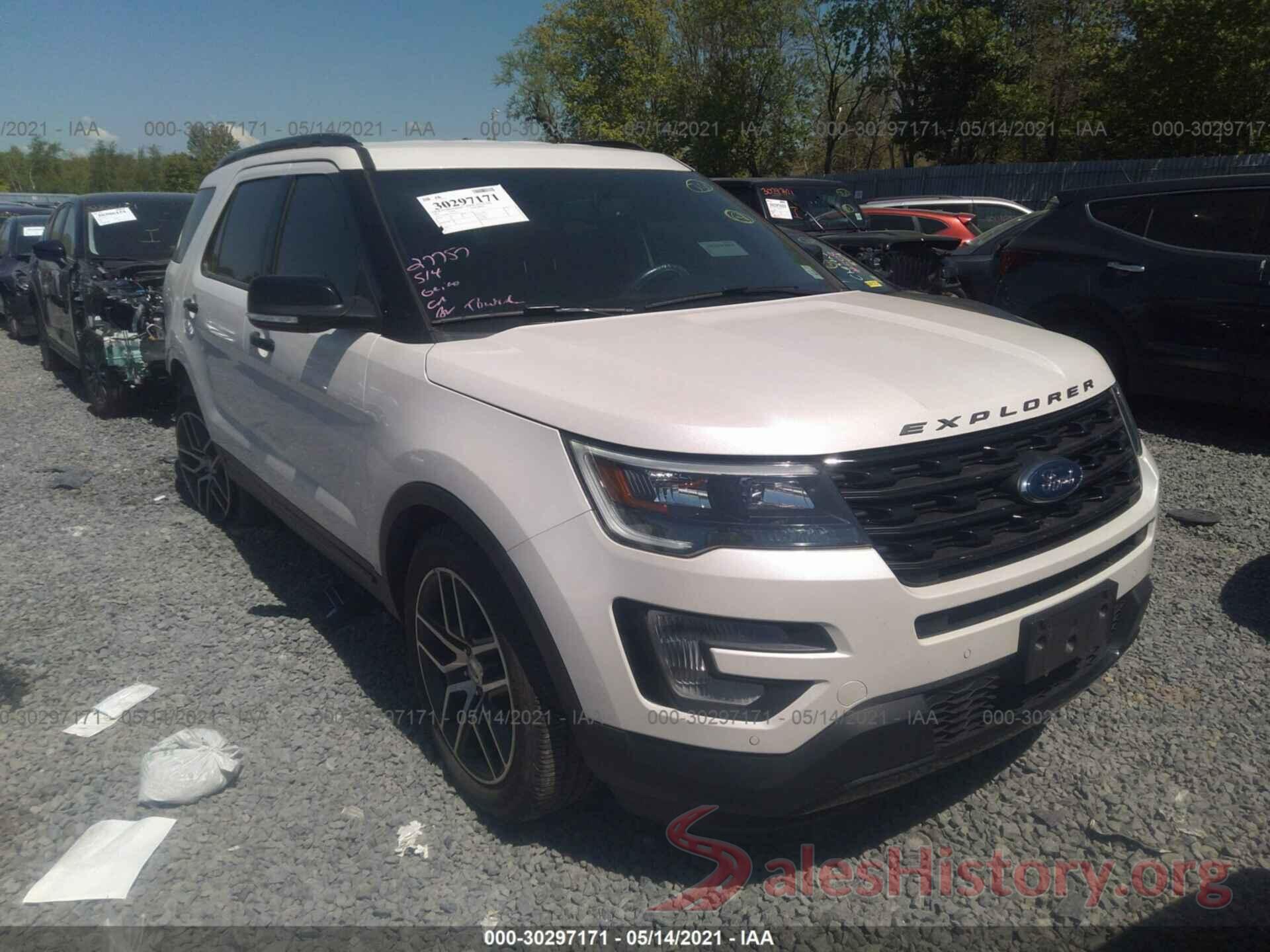 1FM5K8GT3HGA40151 2017 FORD EXPLORER