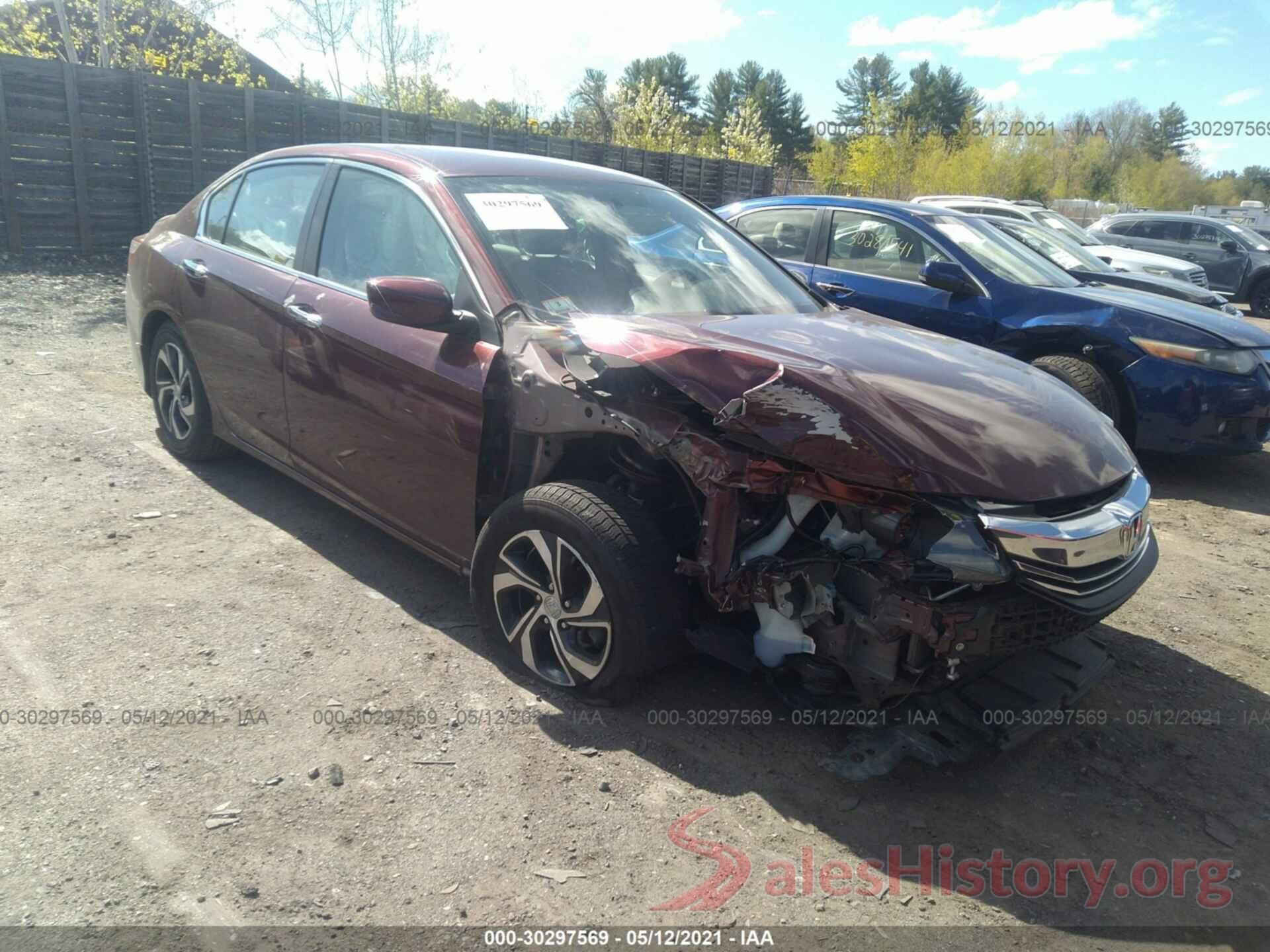 1HGCR2F32HA017681 2017 HONDA ACCORD SEDAN