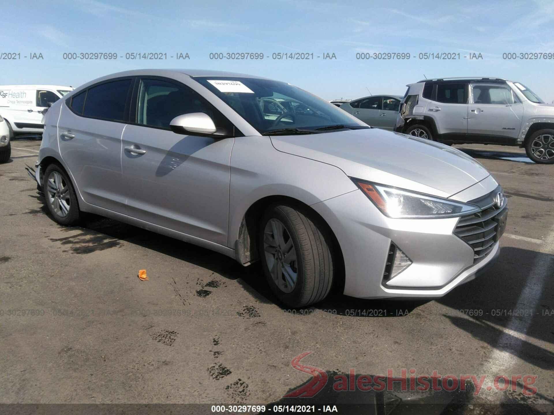 5NPD84LF7LH540762 2020 HYUNDAI ELANTRA