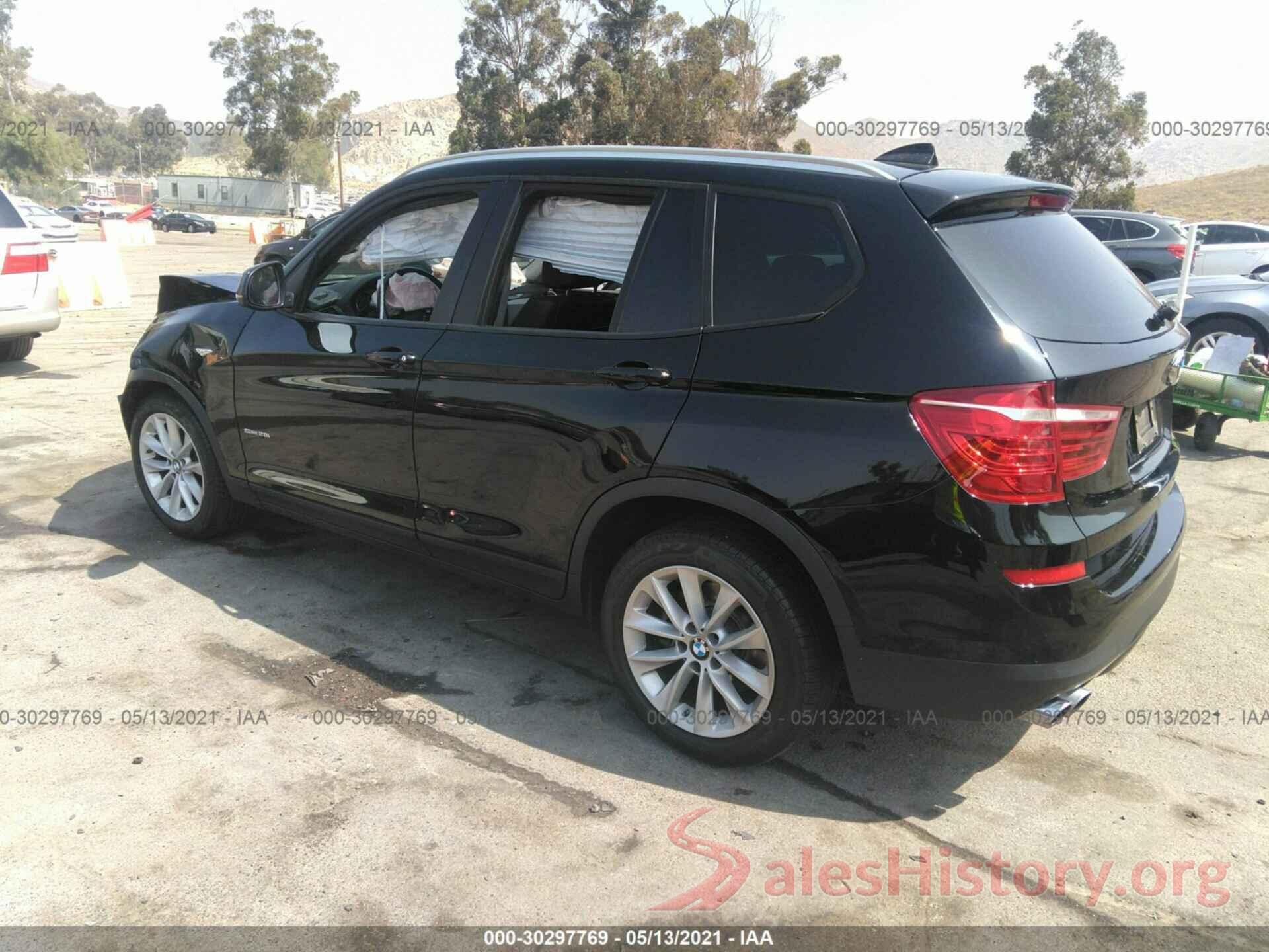 5UXWZ7C35H0X38966 2017 BMW X3