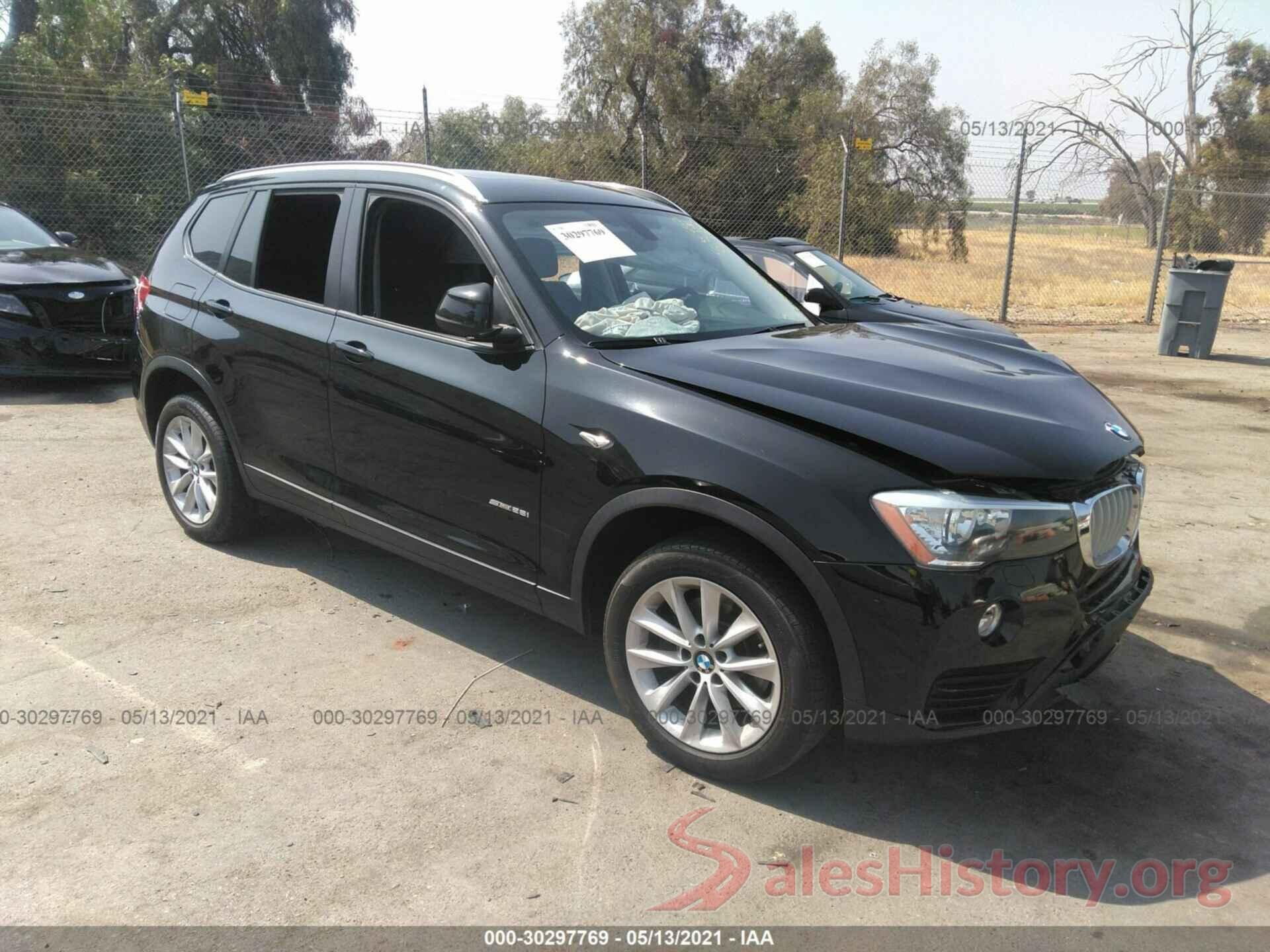 5UXWZ7C35H0X38966 2017 BMW X3