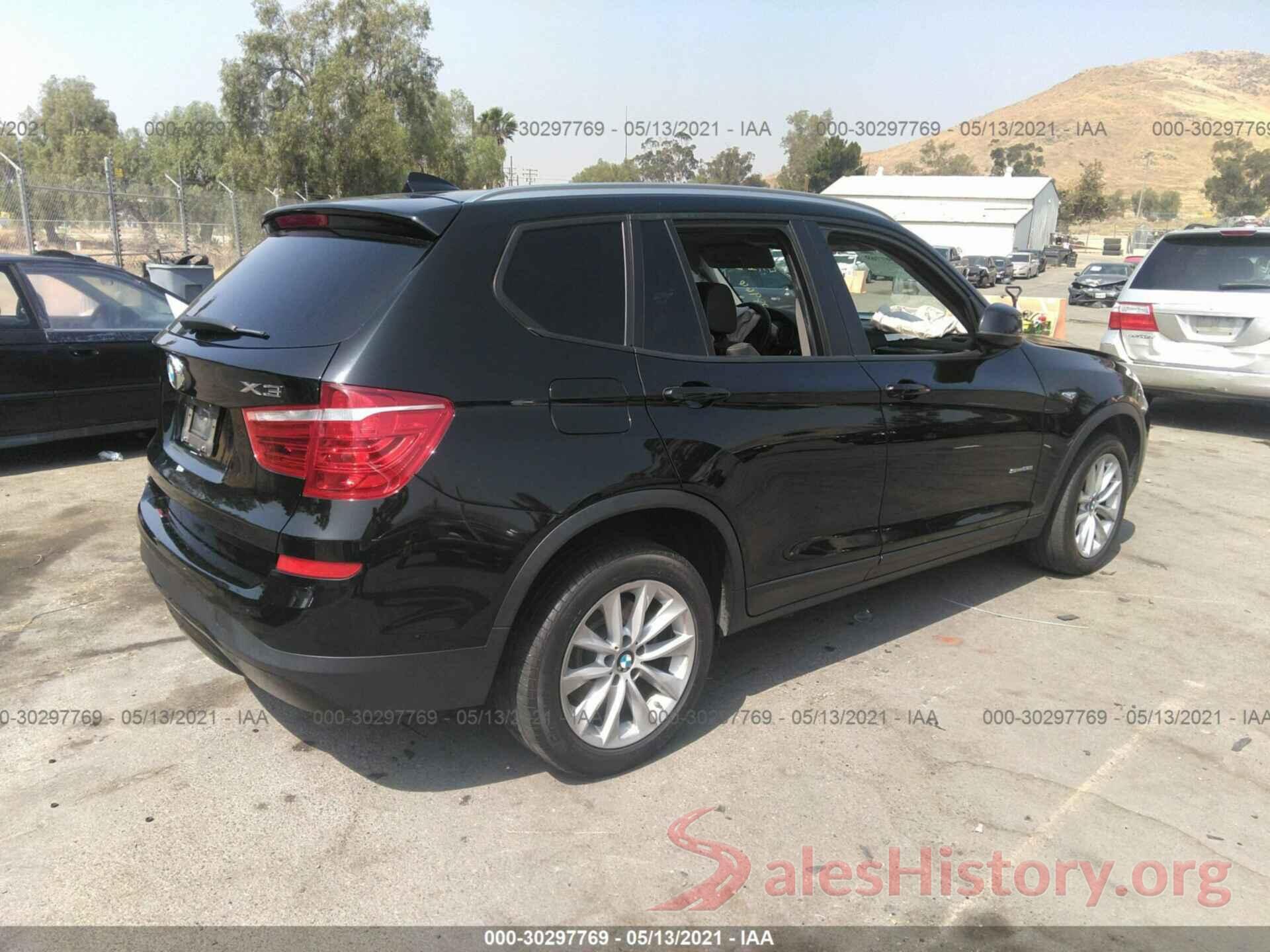 5UXWZ7C35H0X38966 2017 BMW X3