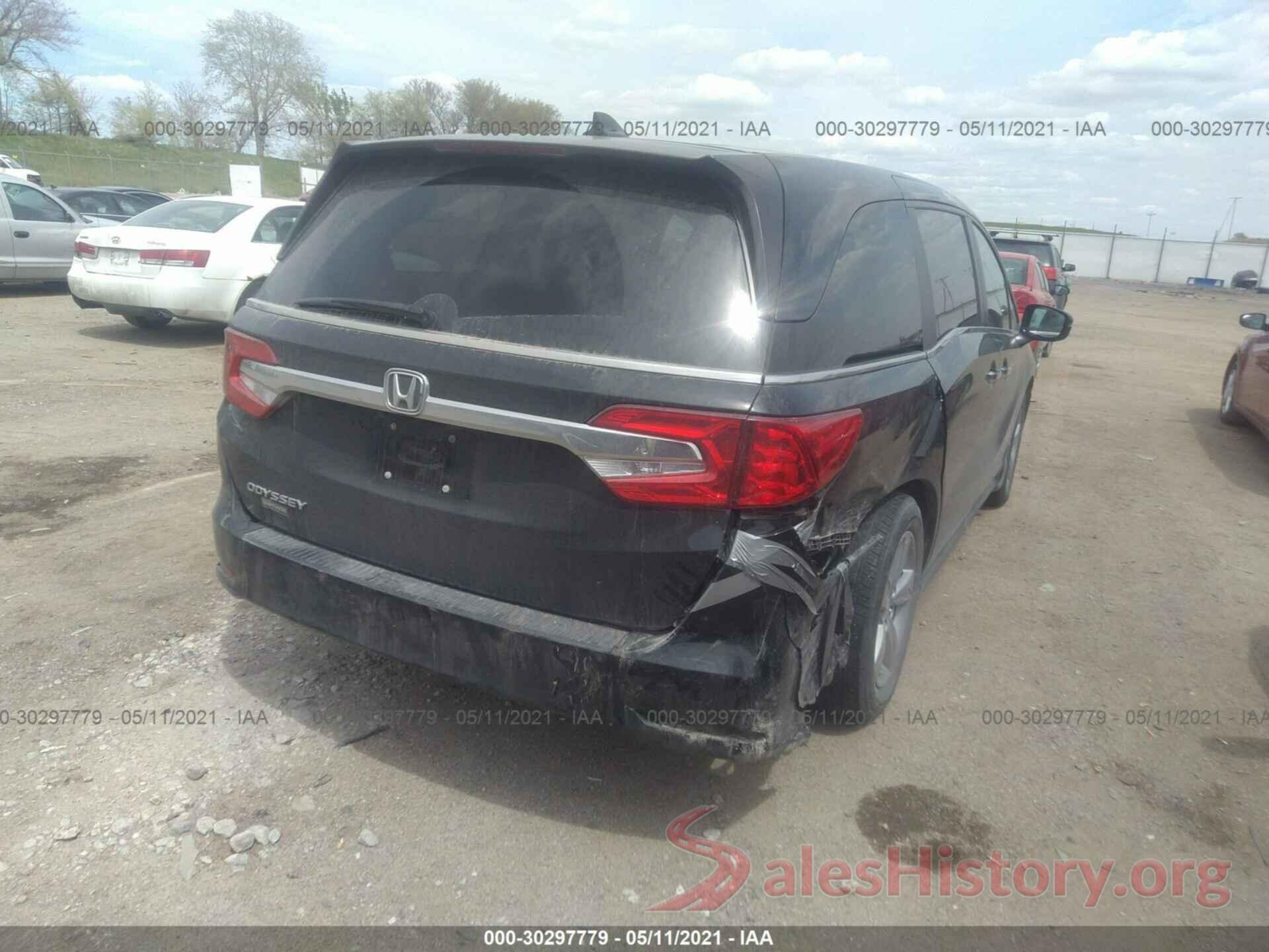 5FNRL6H77JB077342 2018 HONDA ODYSSEY