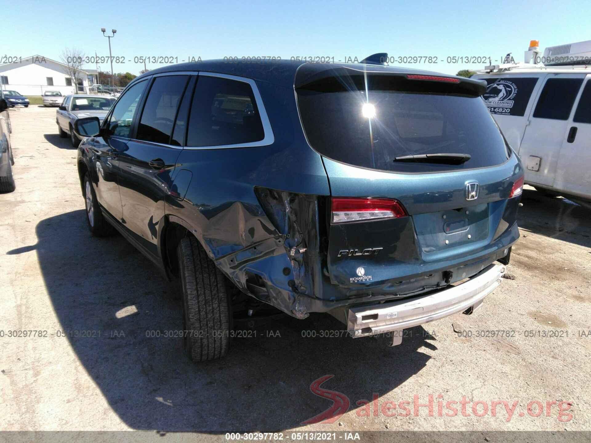 5FNYF5H12KB027264 2019 HONDA PILOT