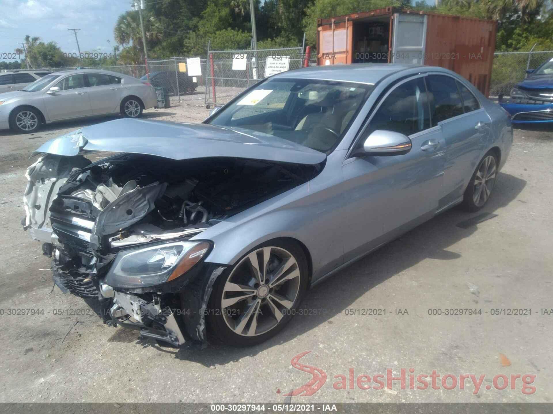 55SWF4JBXGU170540 2016 MERCEDES-BENZ C-CLASS