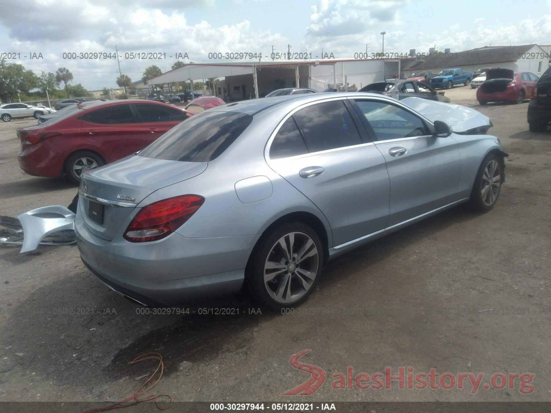 55SWF4JBXGU170540 2016 MERCEDES-BENZ C-CLASS