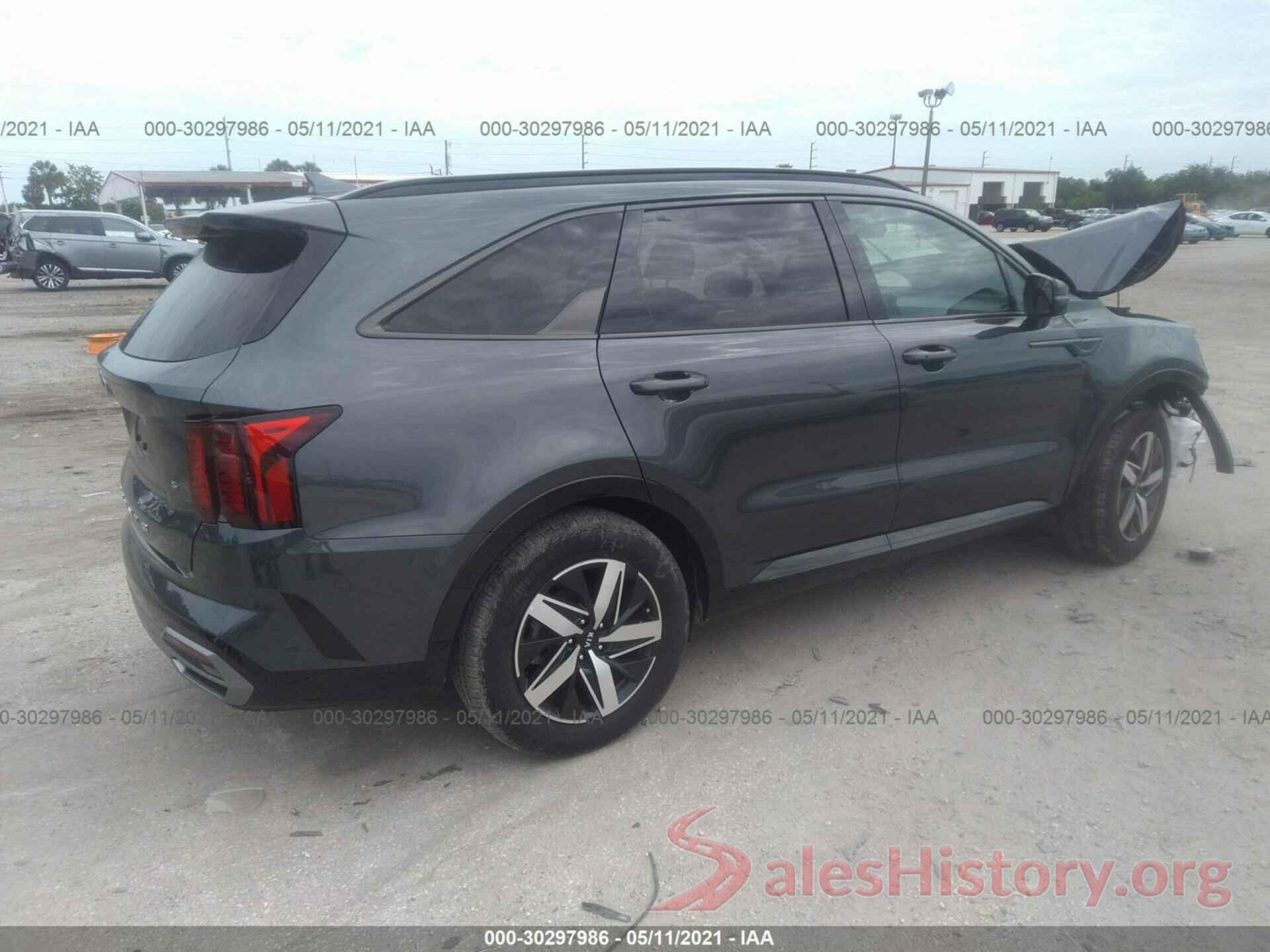 5XYRL4LC7MG005255 2021 KIA SORENTO