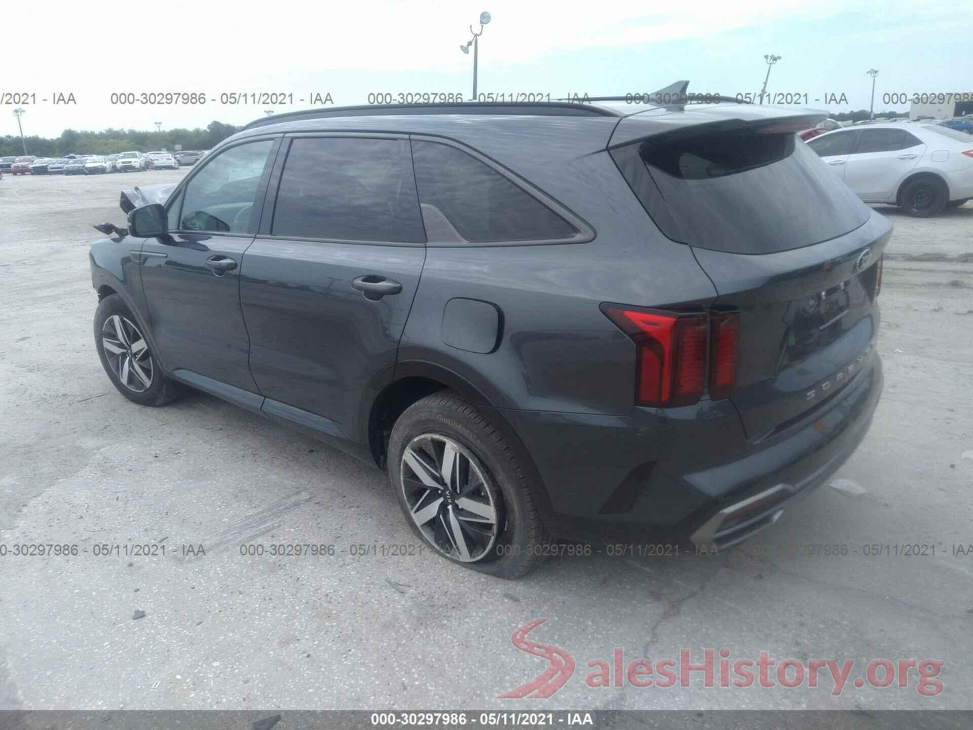 5XYRL4LC7MG005255 2021 KIA SORENTO