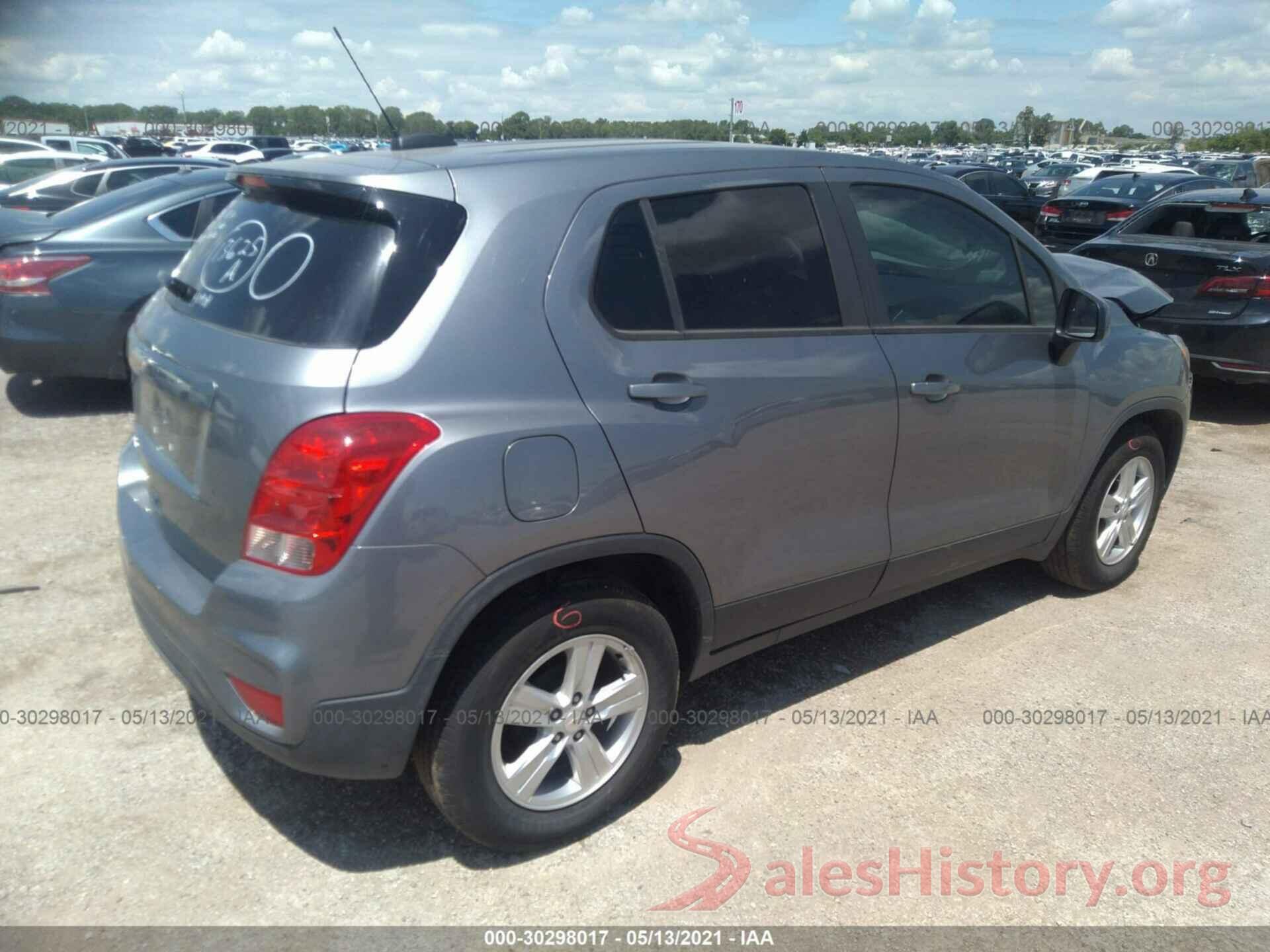 3GNCJKSB9LL334921 2020 CHEVROLET TRAX