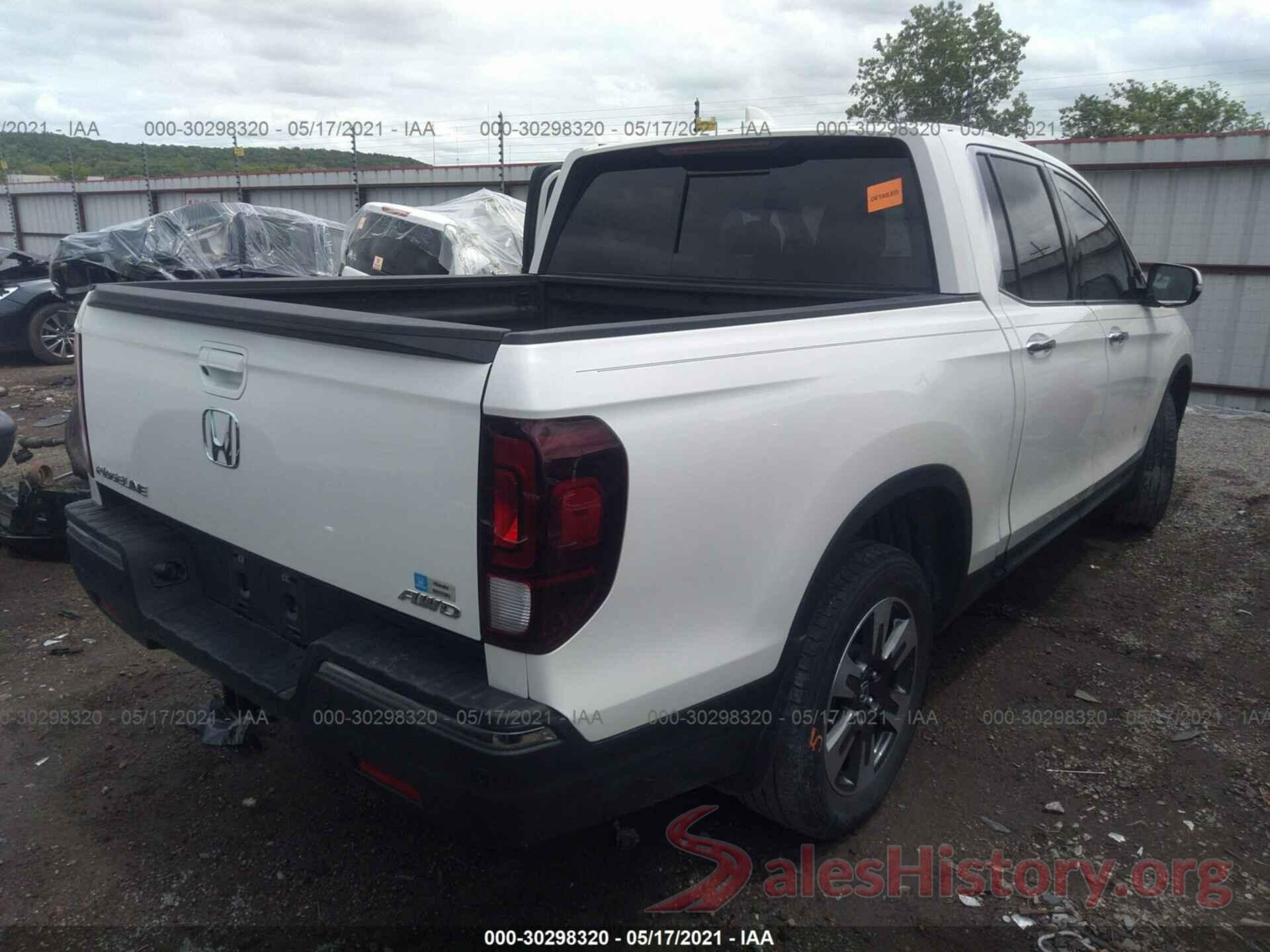 5FPYK3F77HB034573 2017 HONDA RIDGELINE