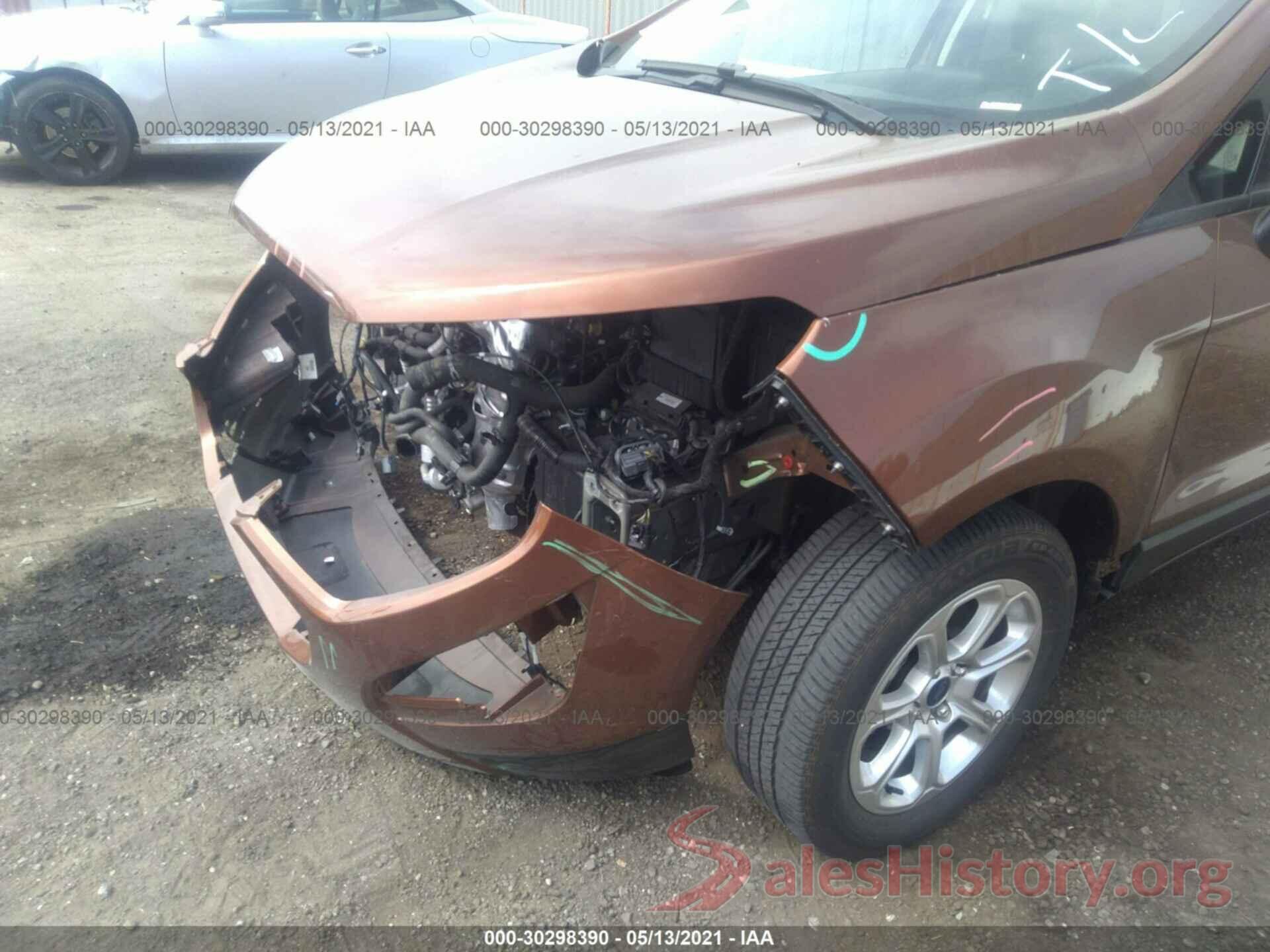 MAJ3S2GE7KC274131 2019 FORD ECOSPORT