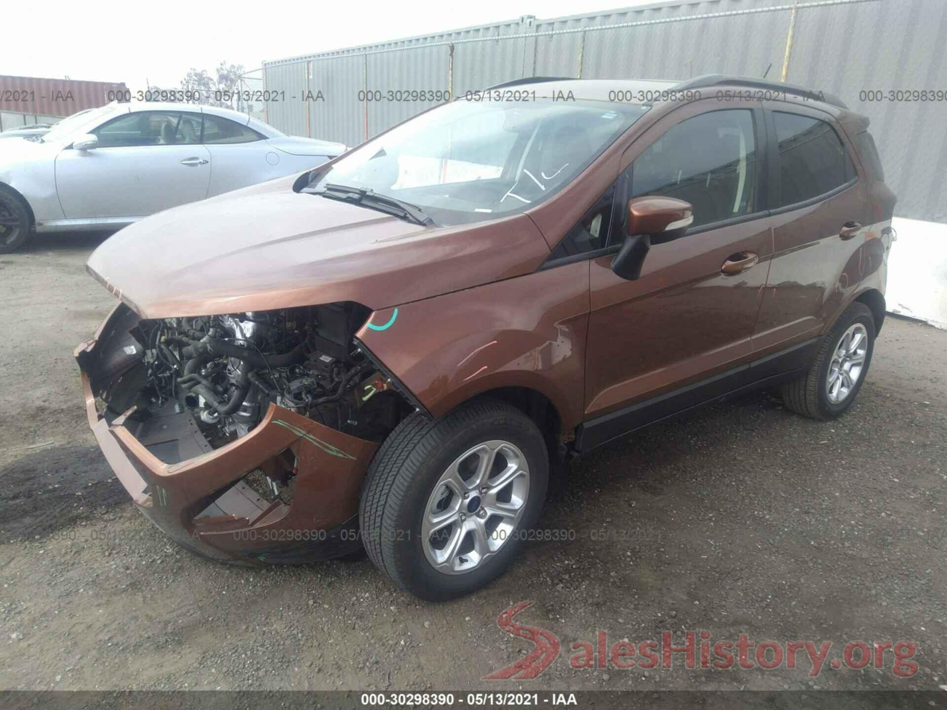 MAJ3S2GE7KC274131 2019 FORD ECOSPORT