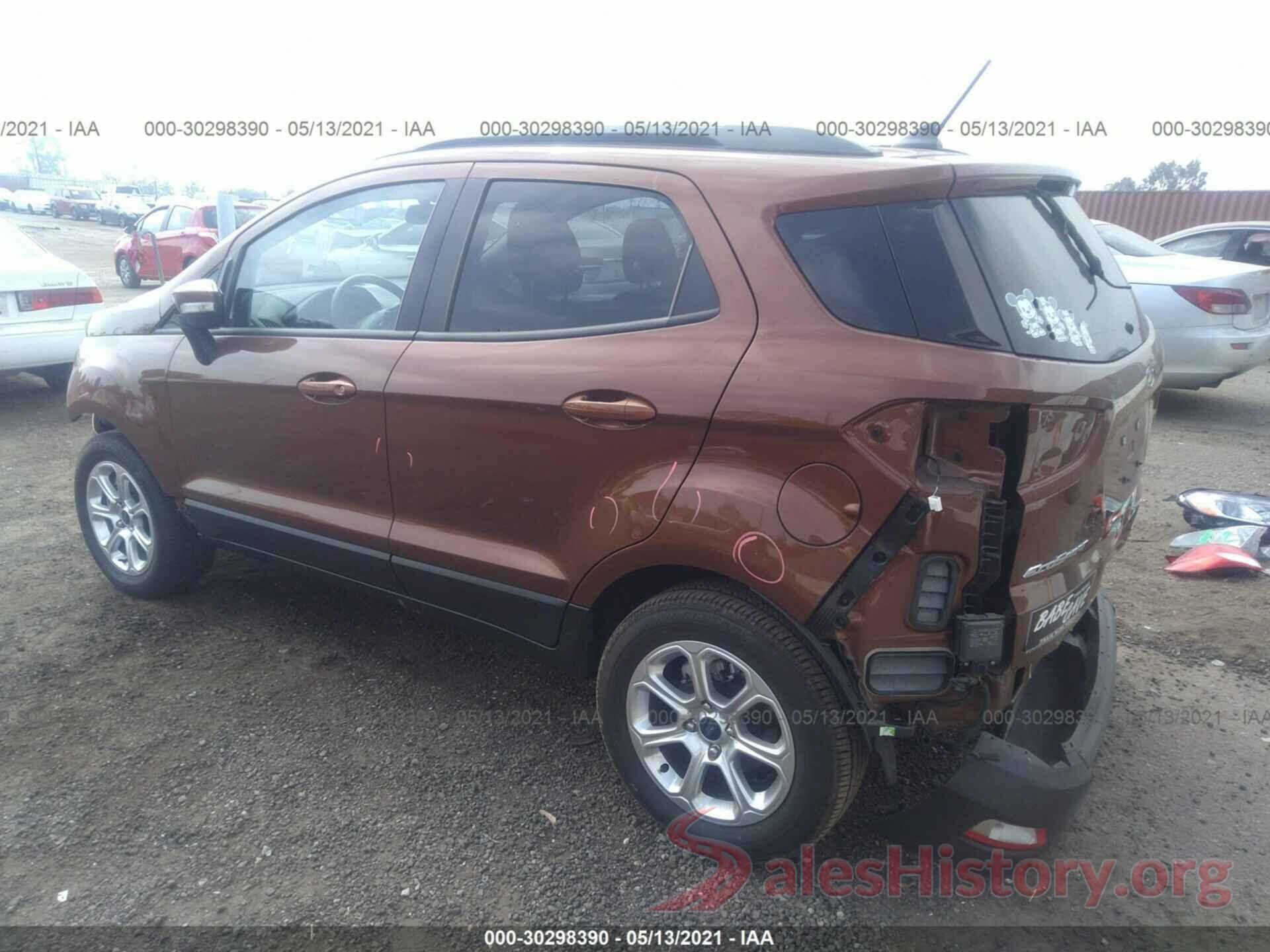 MAJ3S2GE7KC274131 2019 FORD ECOSPORT