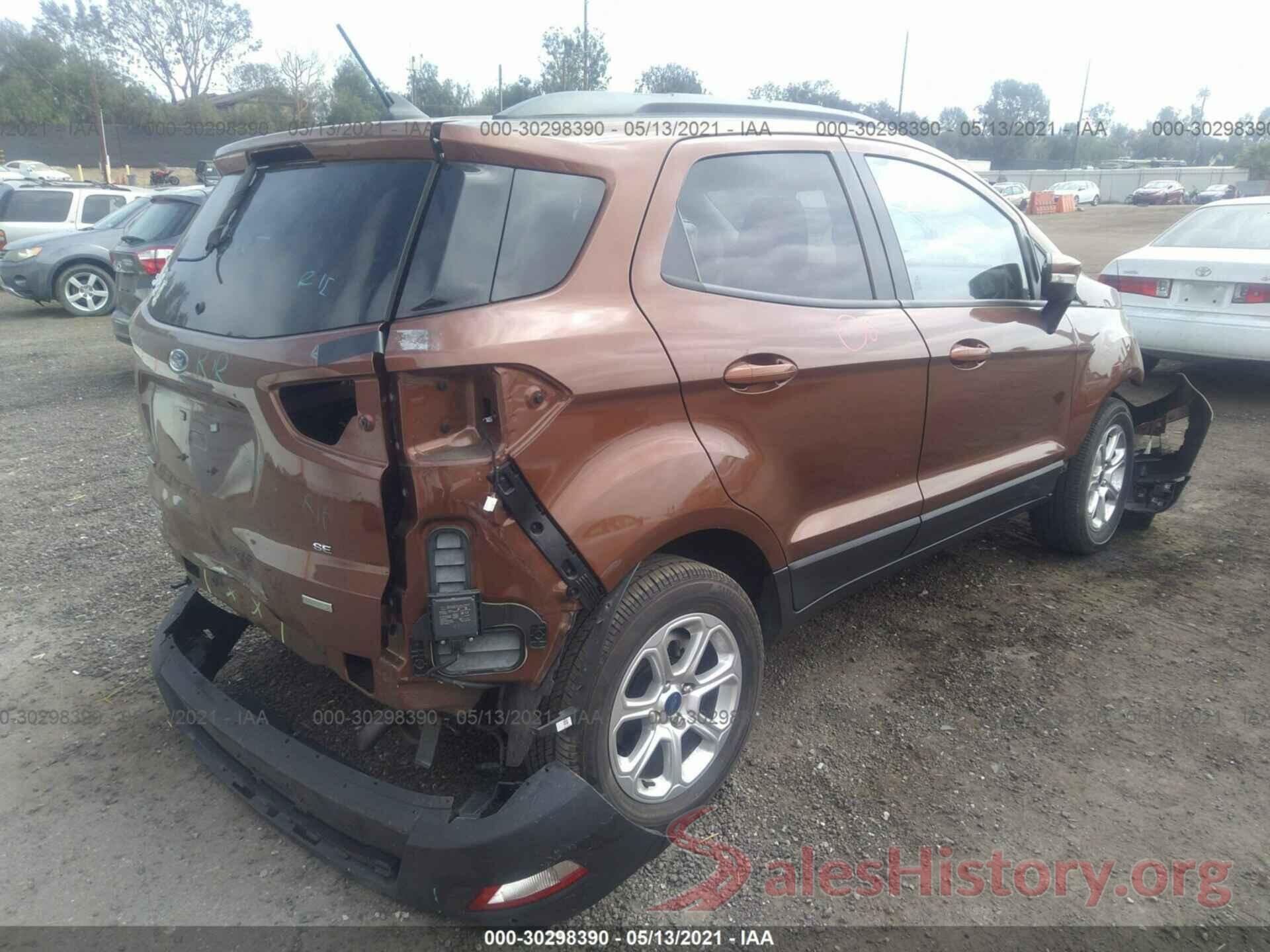 MAJ3S2GE7KC274131 2019 FORD ECOSPORT