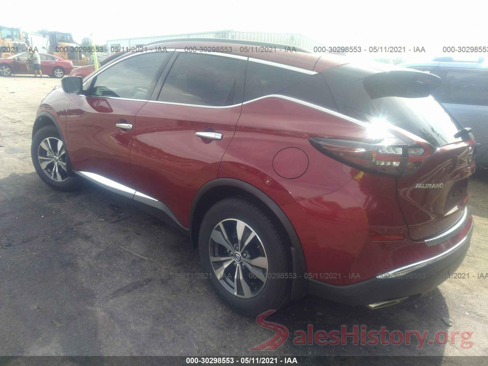 5N1AZ2BJ4LN169436 2020 NISSAN MURANO