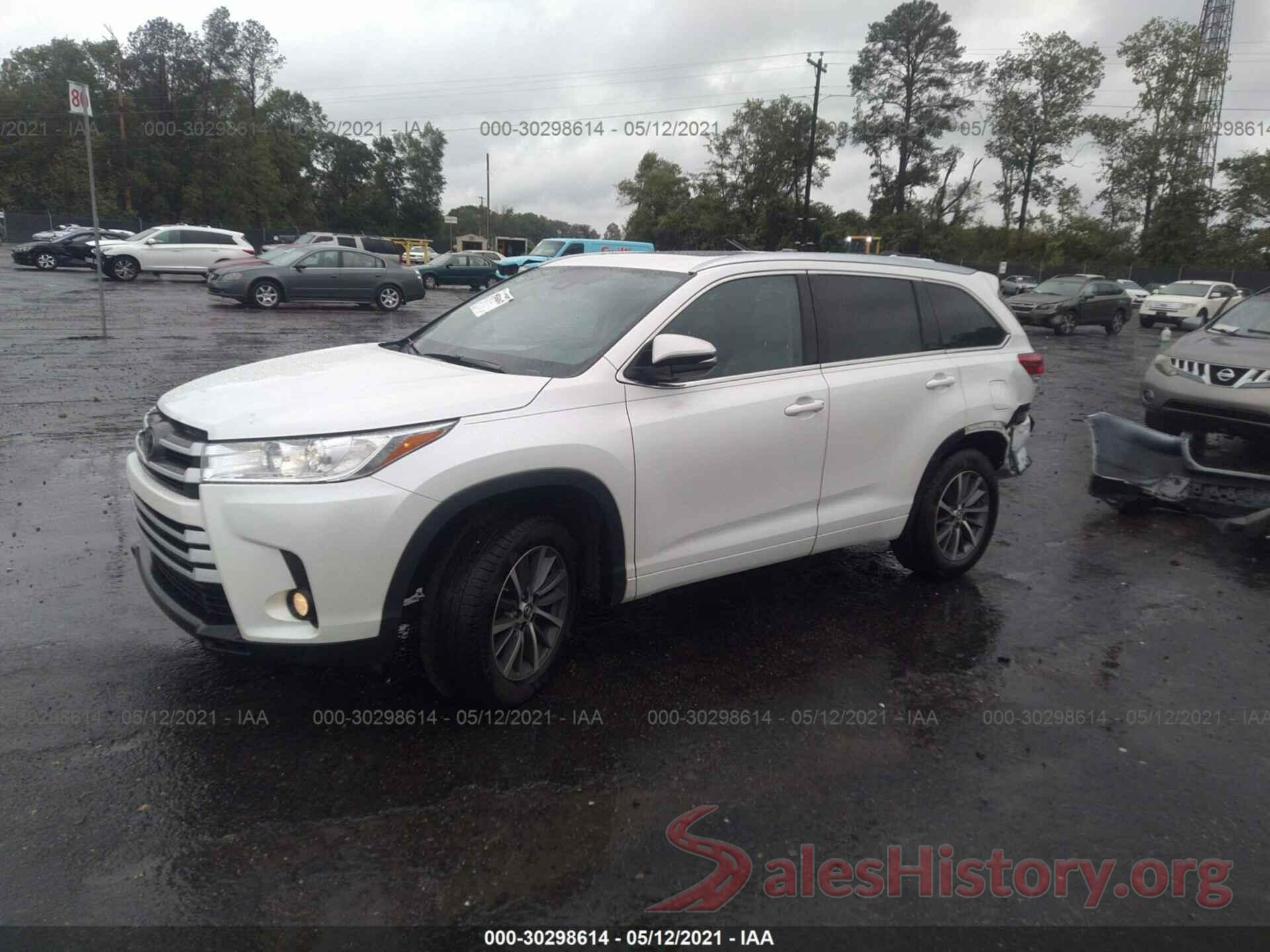 5TDKZRFH9JS275624 2018 TOYOTA HIGHLANDER