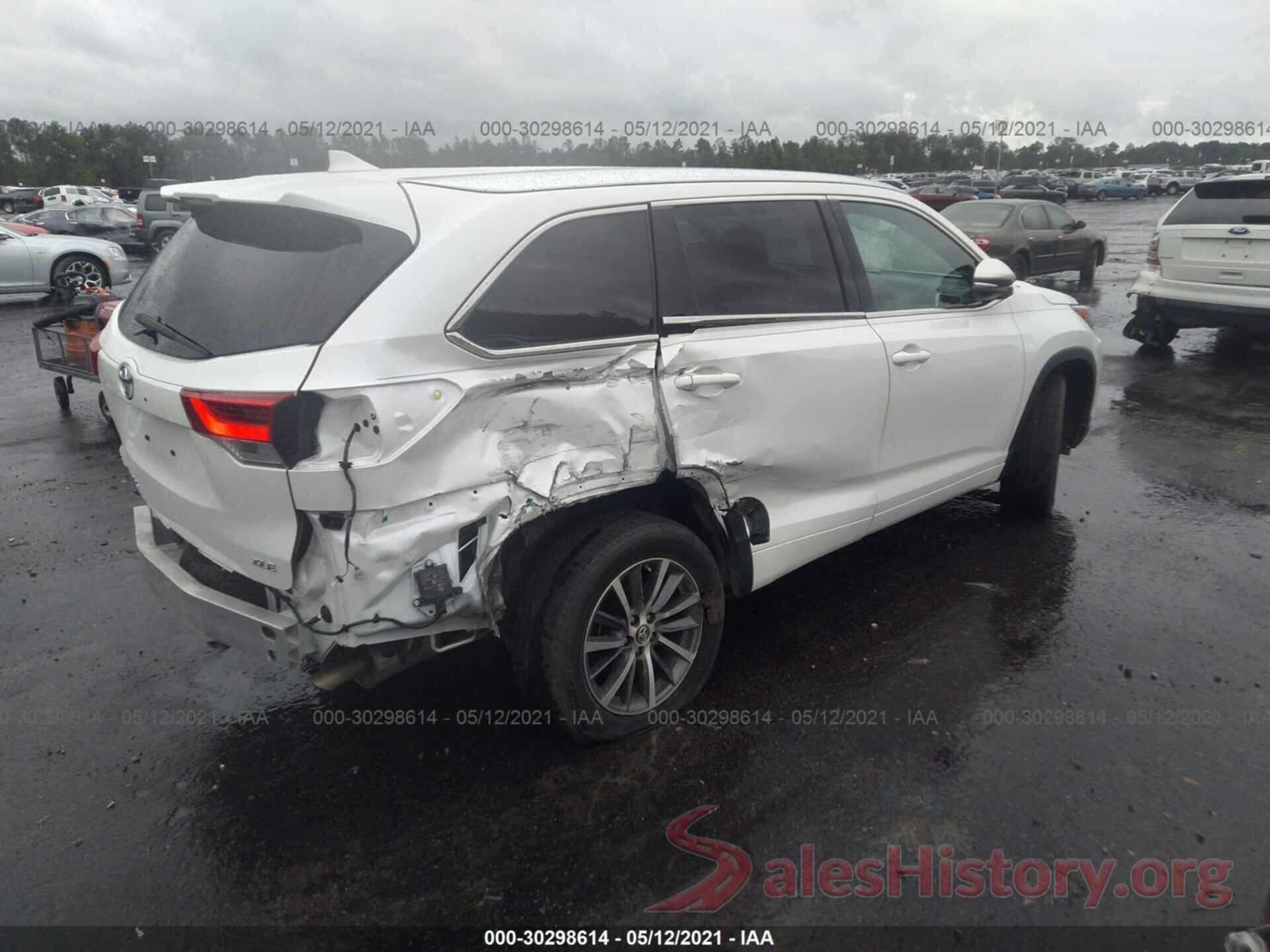 5TDKZRFH9JS275624 2018 TOYOTA HIGHLANDER