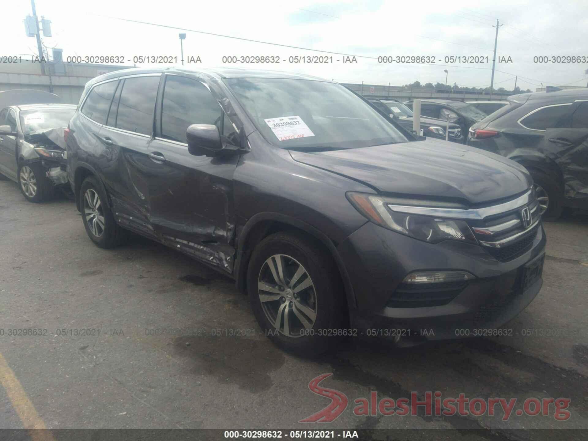 5FNYF5H54GB012372 2016 HONDA PILOT