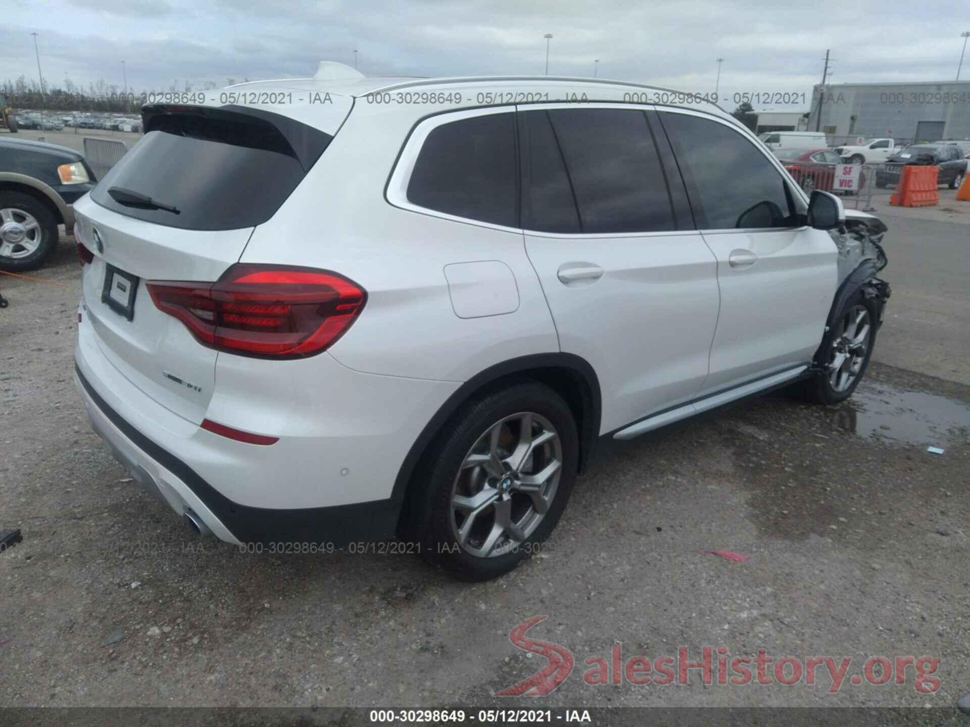 5UXTY3C02M9E39478 2021 BMW X3