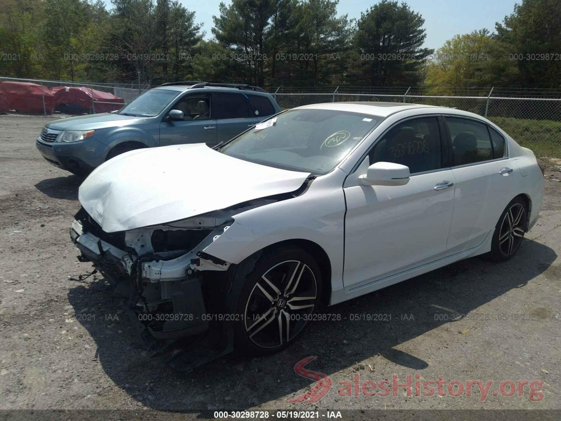 1HGCR3F90GA021575 2016 HONDA ACCORD SEDAN