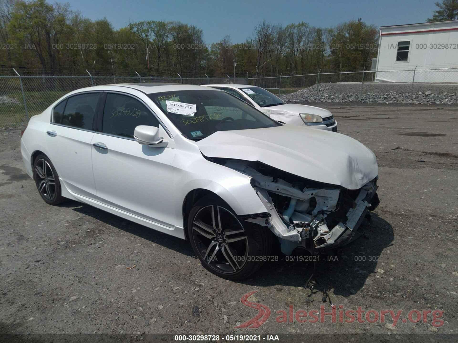 1HGCR3F90GA021575 2016 HONDA ACCORD SEDAN