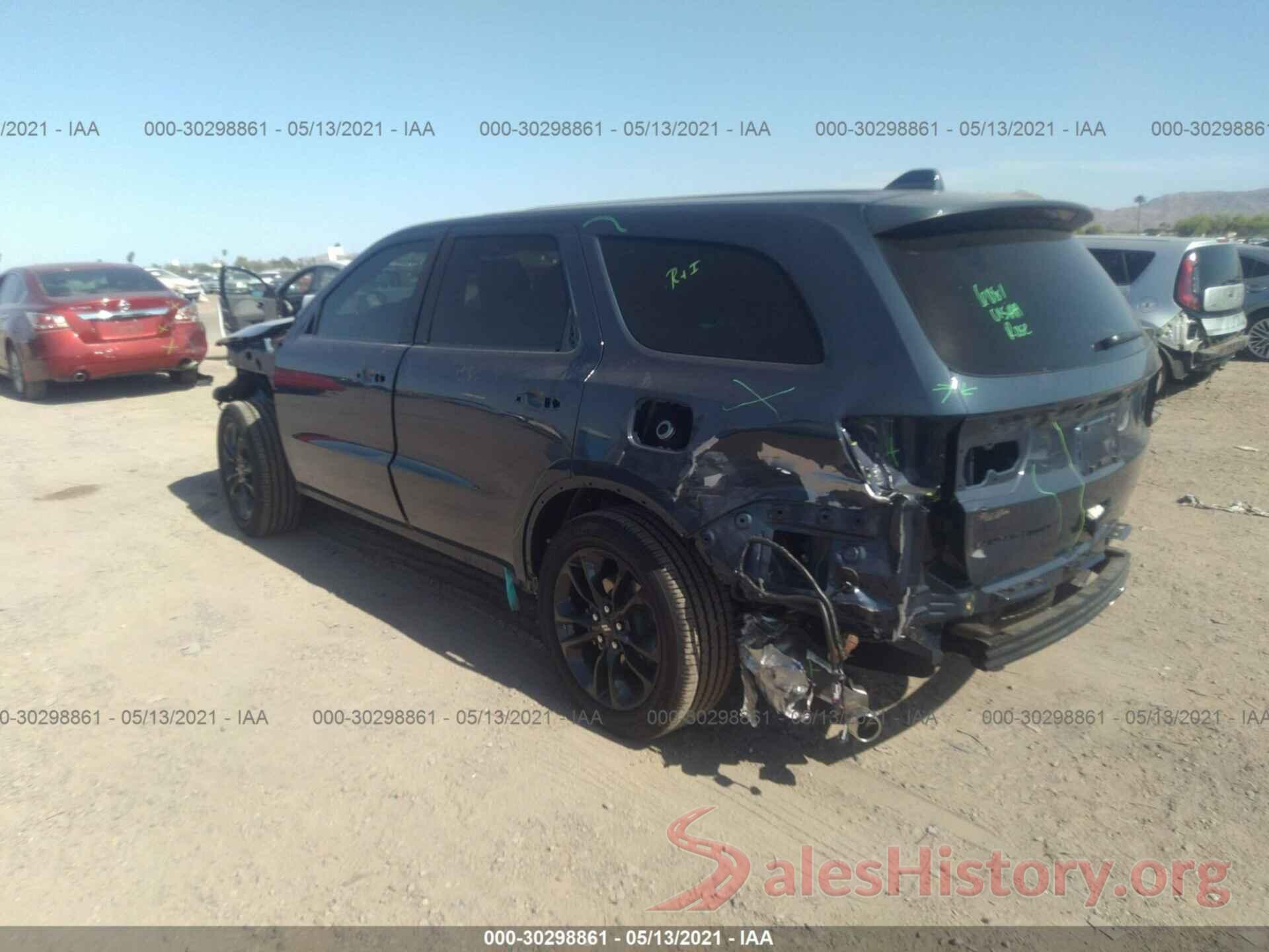 1C4RDHAG8MC577868 2021 DODGE DURANGO