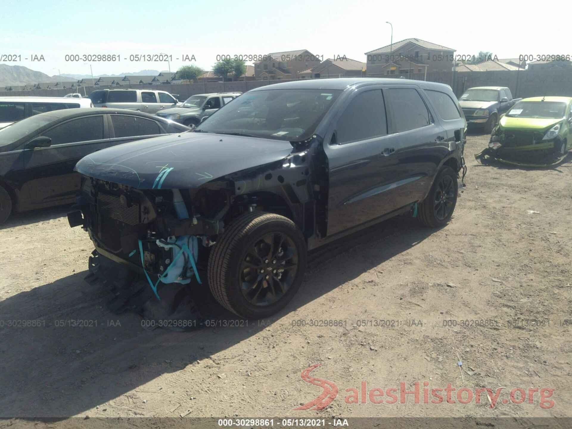 1C4RDHAG8MC577868 2021 DODGE DURANGO