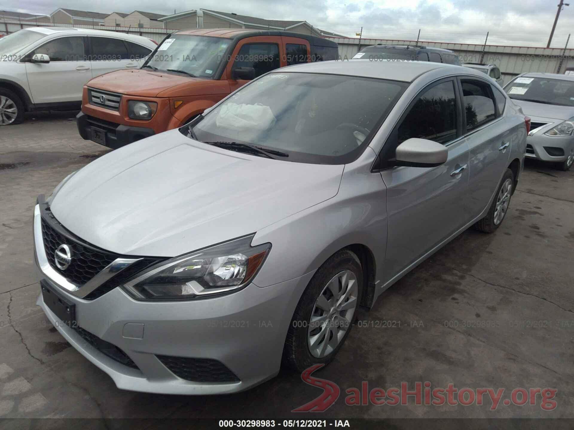 3N1AB7AP2KY457746 2019 NISSAN SENTRA