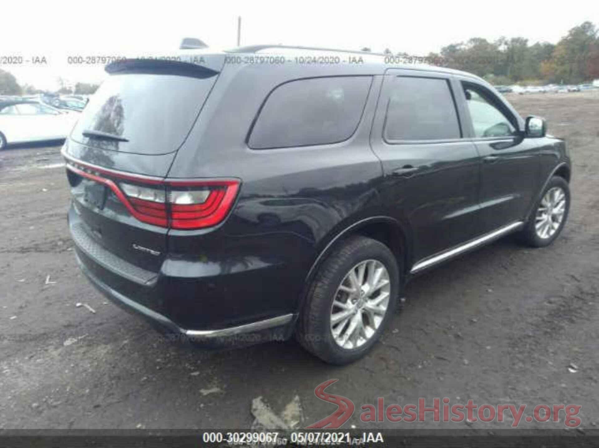 1C4RDJDG2GC398040 2016 DODGE DURANGO