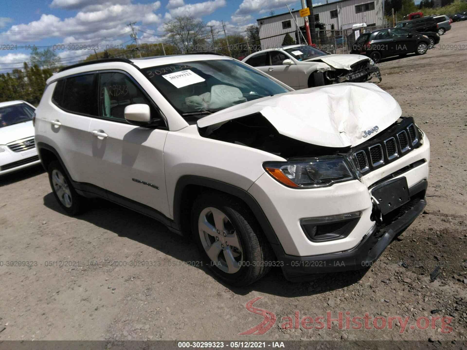 3C4NJDBB8LT219594 2020 JEEP COMPASS