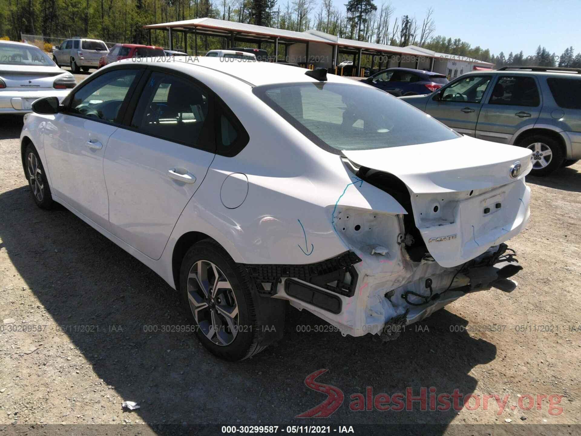 3KPF24AD6LE179783 2020 KIA FORTE