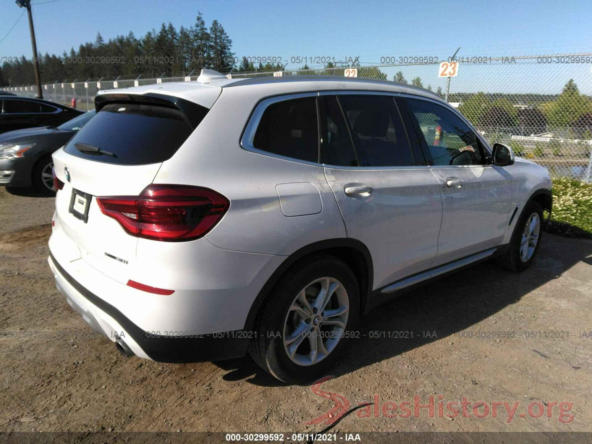 5UXTY3C09L9B70247 2020 BMW X3