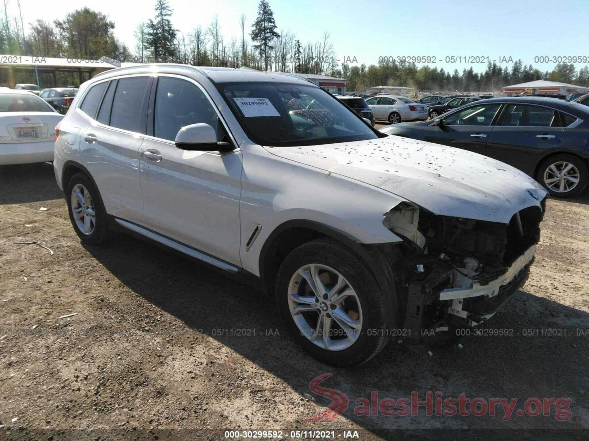 5UXTY3C09L9B70247 2020 BMW X3