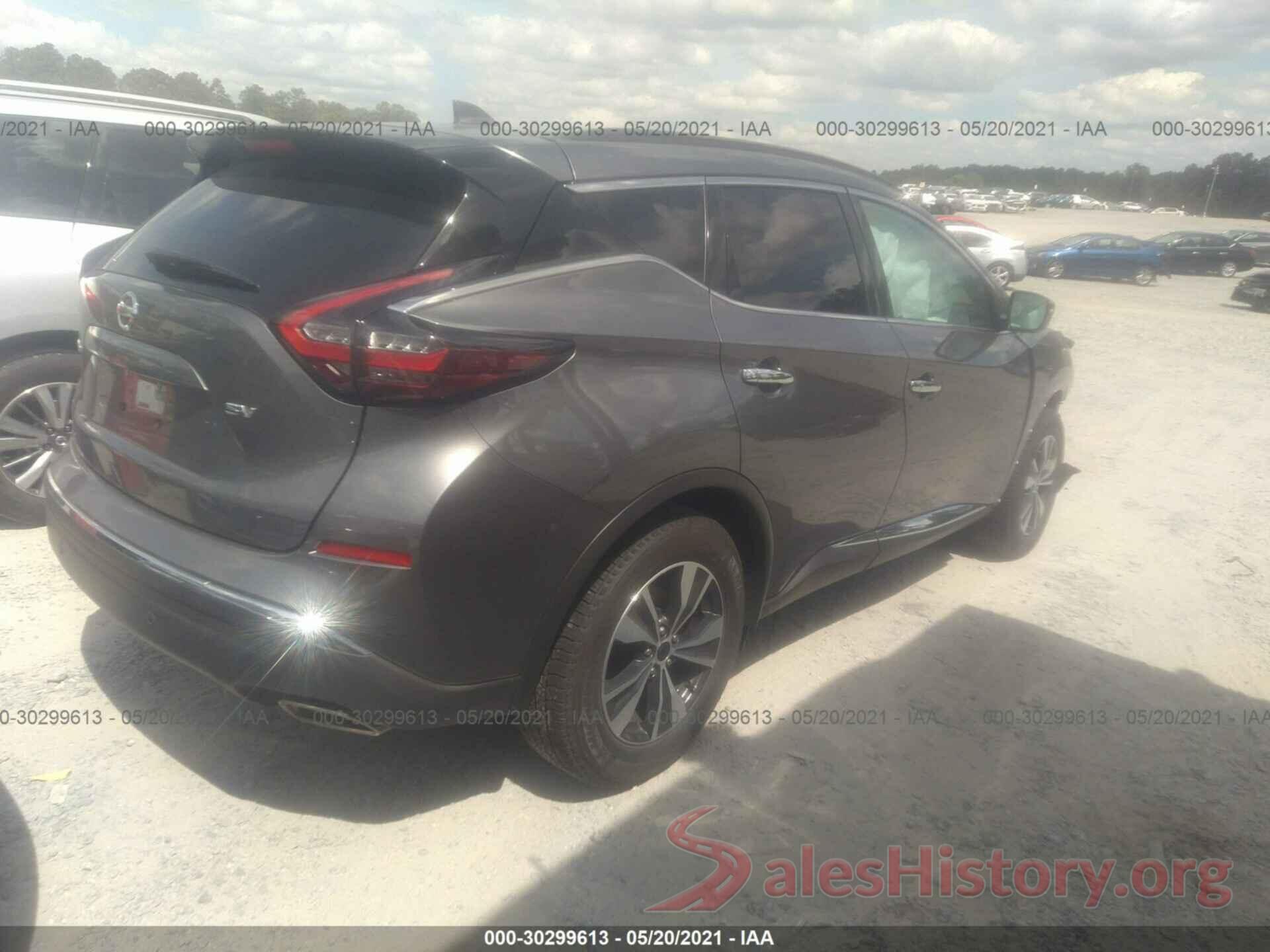 5N1AZ2BJ2MC110995 2021 NISSAN MURANO