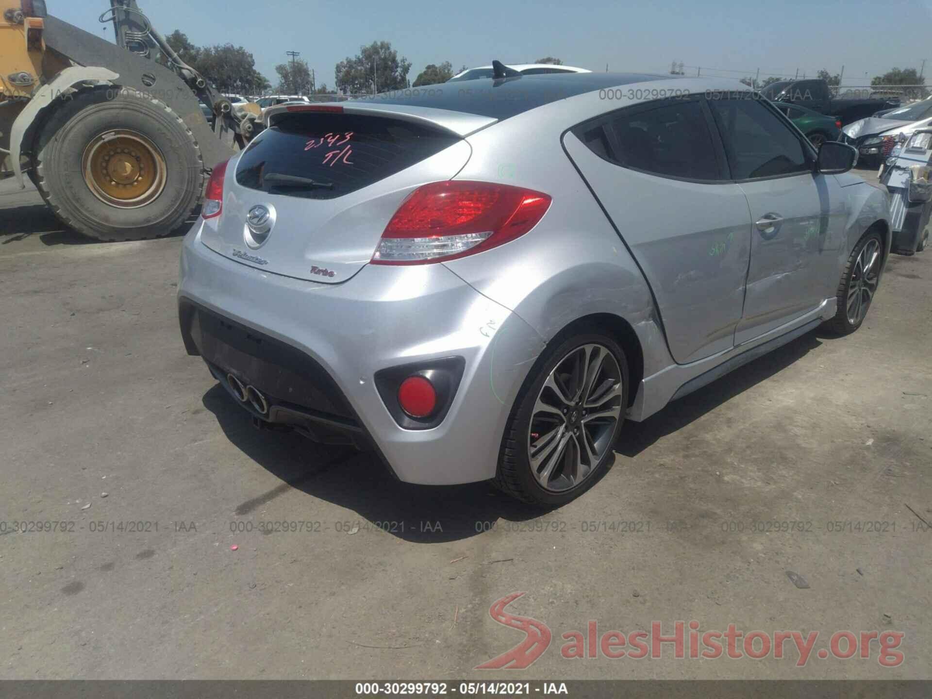 KMHTC6AE3GU249554 2016 HYUNDAI VELOSTER