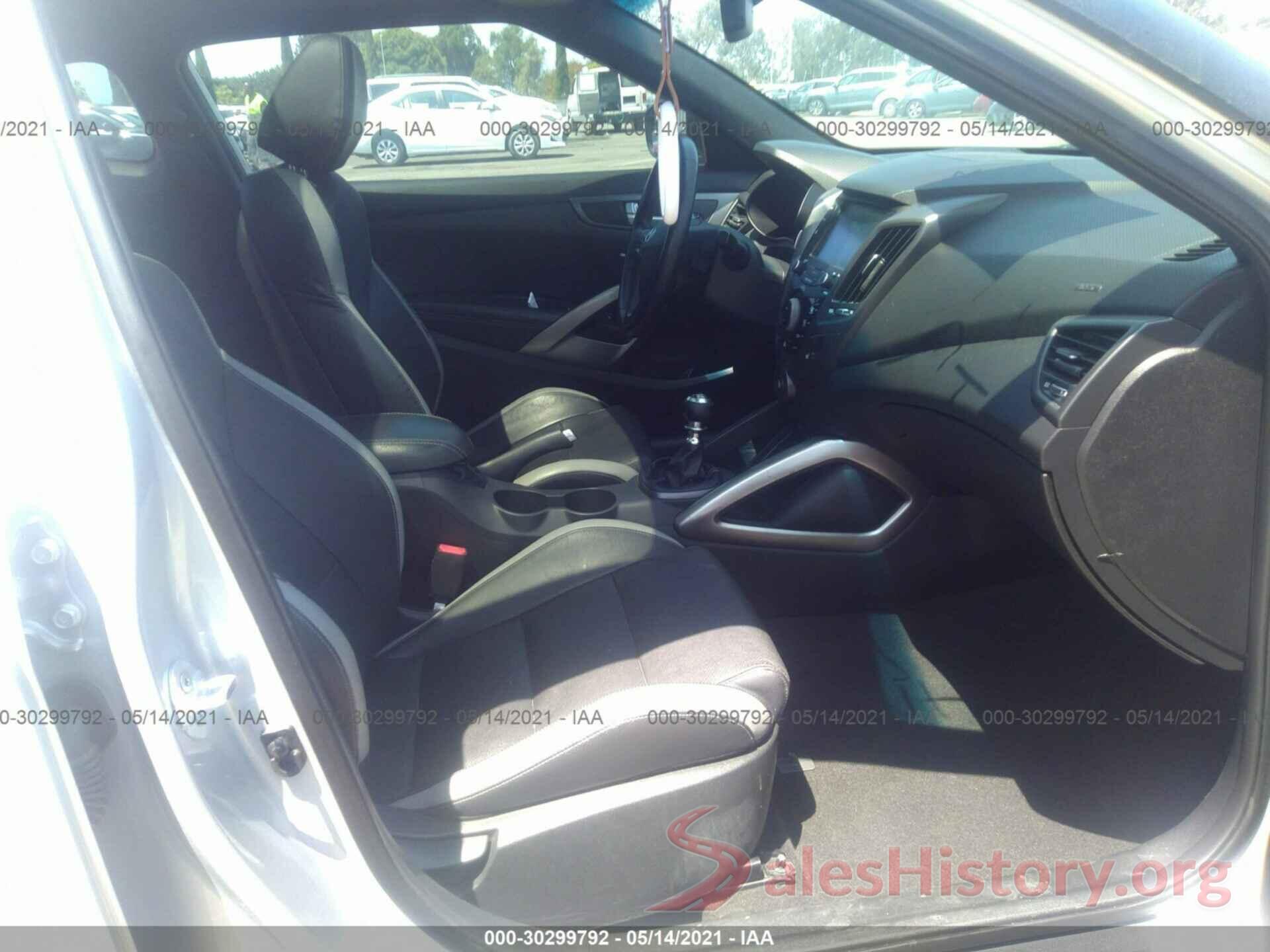 KMHTC6AE3GU249554 2016 HYUNDAI VELOSTER