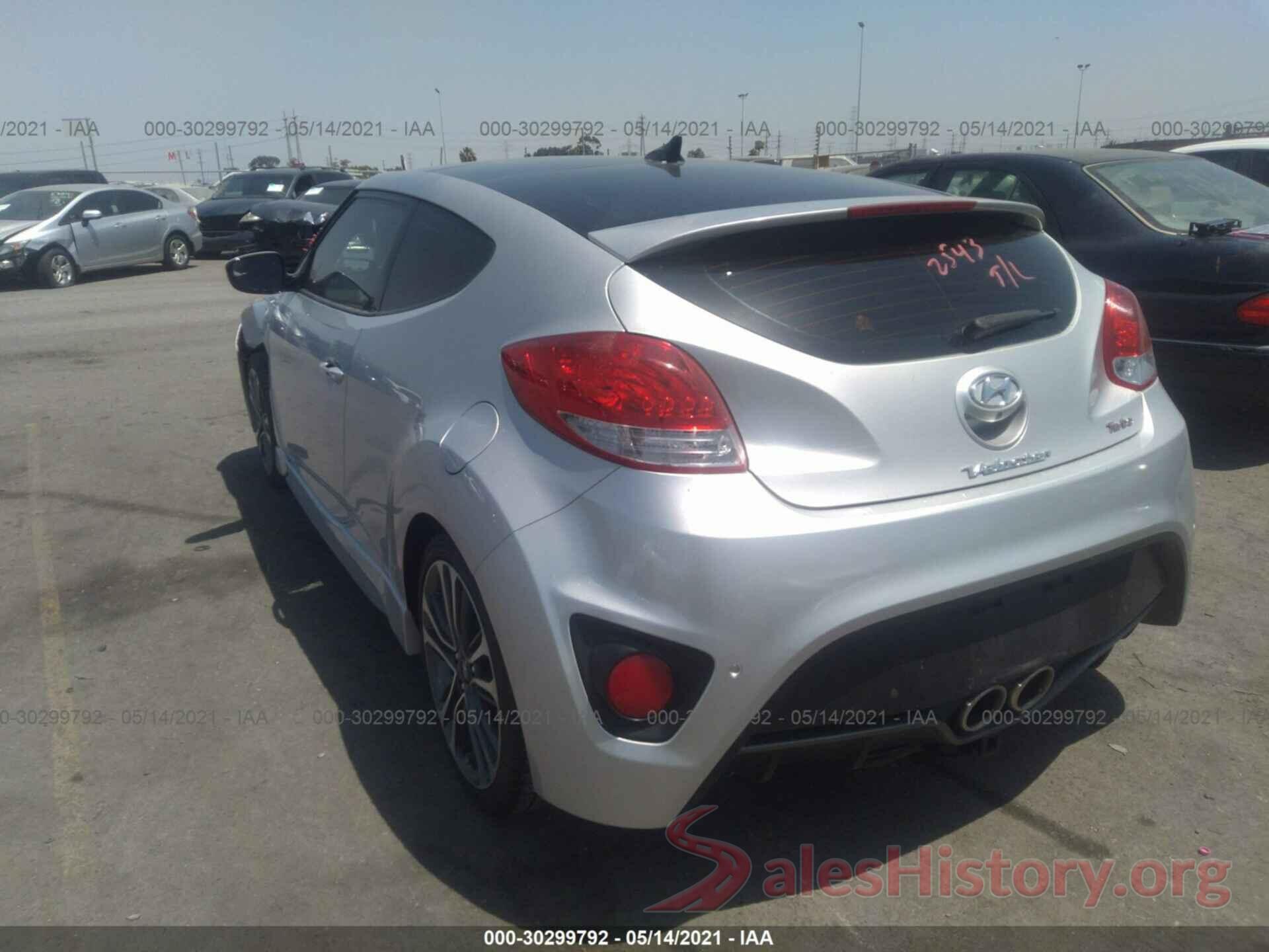 KMHTC6AE3GU249554 2016 HYUNDAI VELOSTER