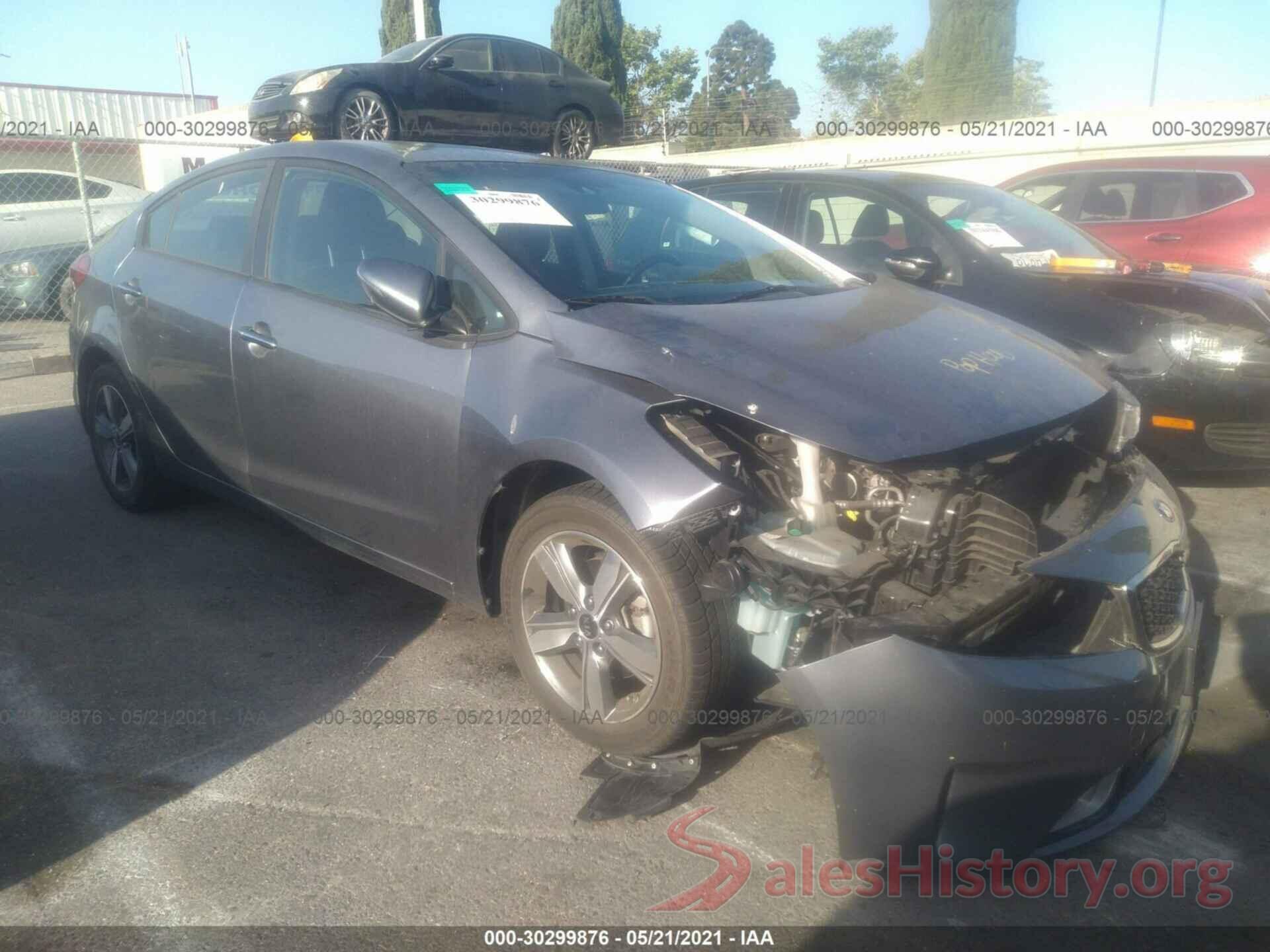 3KPFL4A71JE173183 2018 KIA FORTE