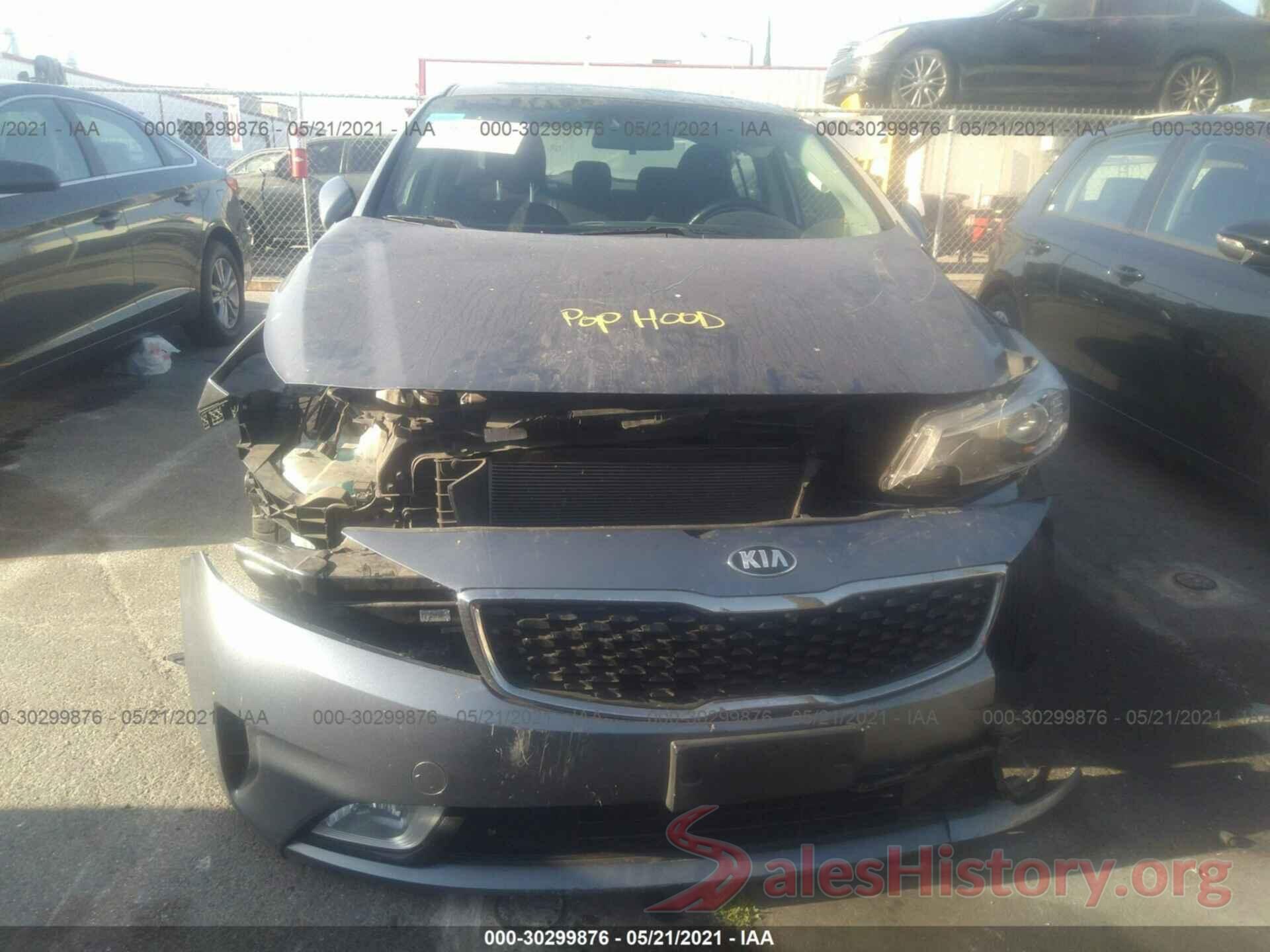 3KPFL4A71JE173183 2018 KIA FORTE