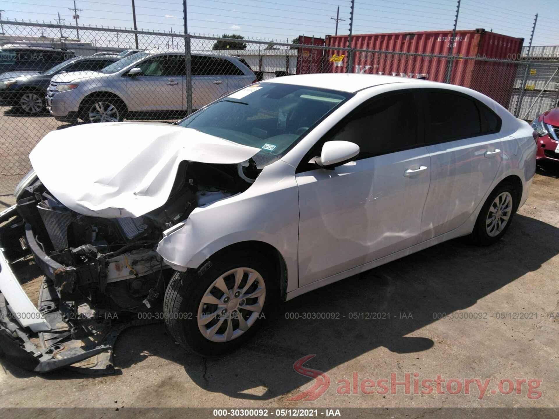 3KPF24ADXKE034177 2019 KIA FORTE