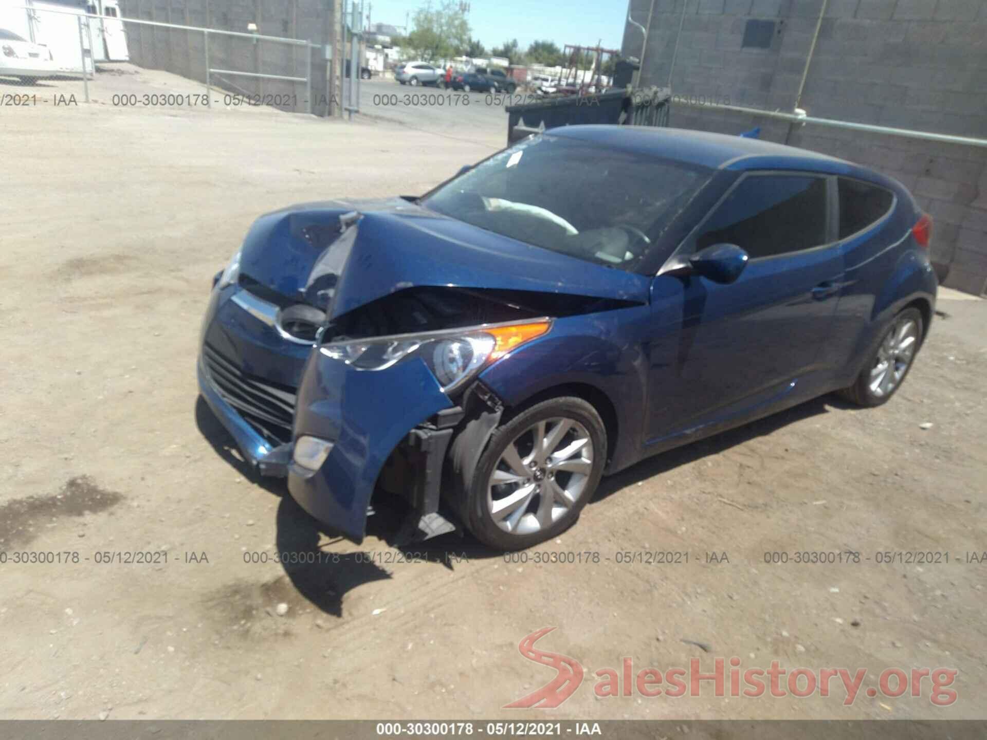 KMHTC6ADXHU306227 2017 HYUNDAI VELOSTER