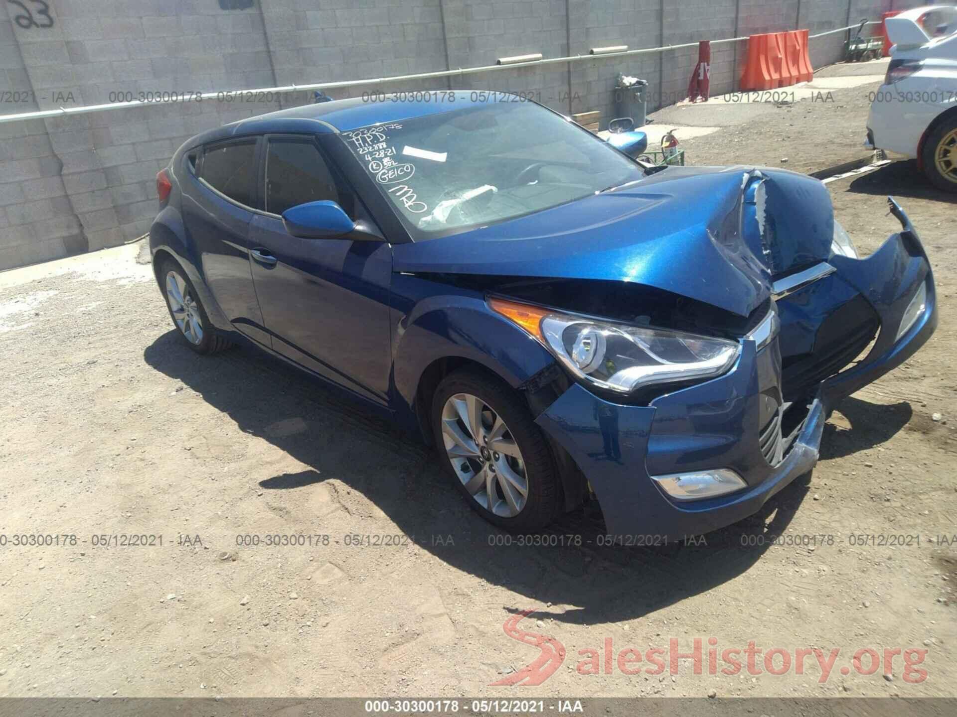 KMHTC6ADXHU306227 2017 HYUNDAI VELOSTER