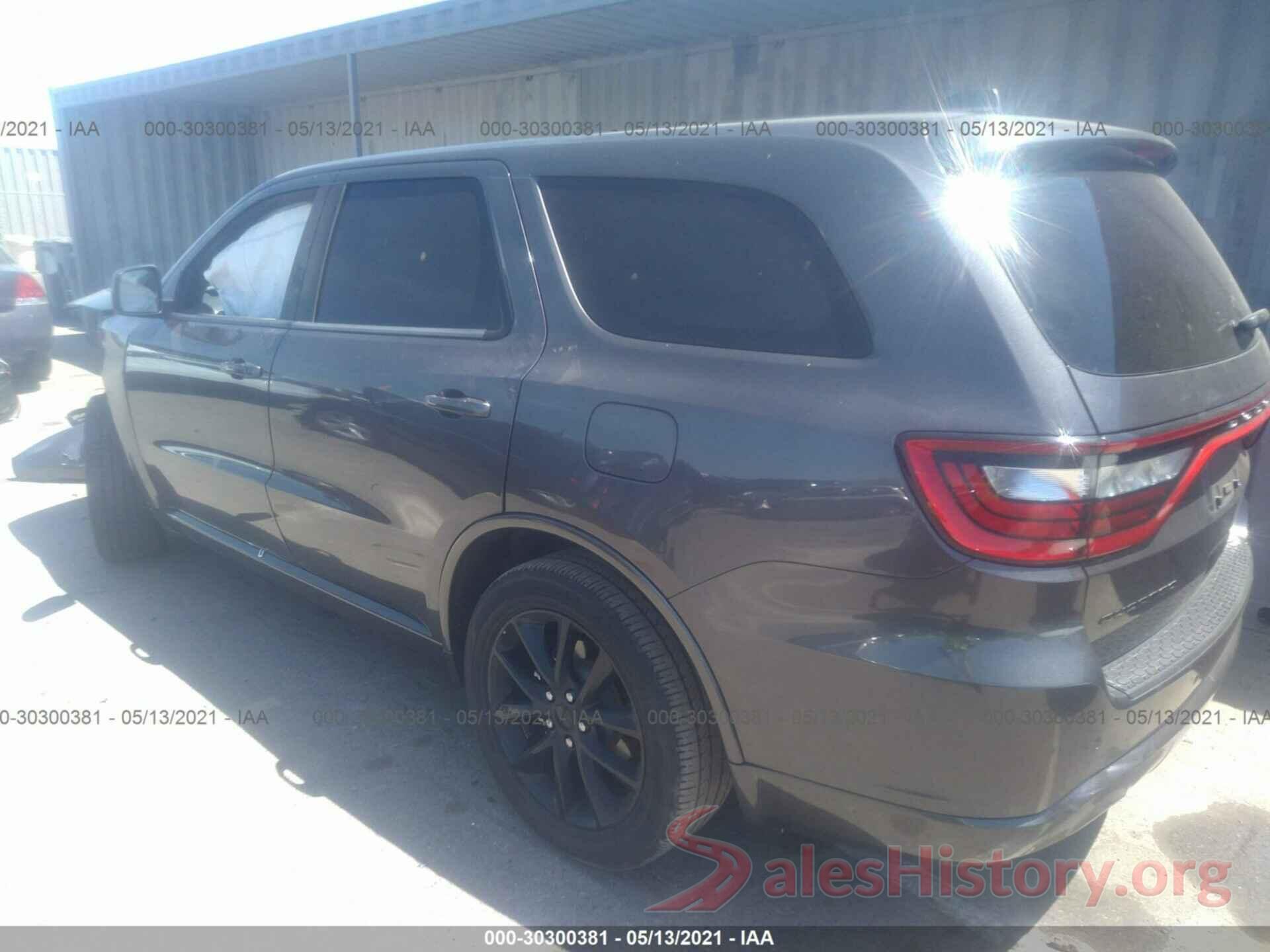 1C4RDHAGXJC261576 2018 DODGE DURANGO