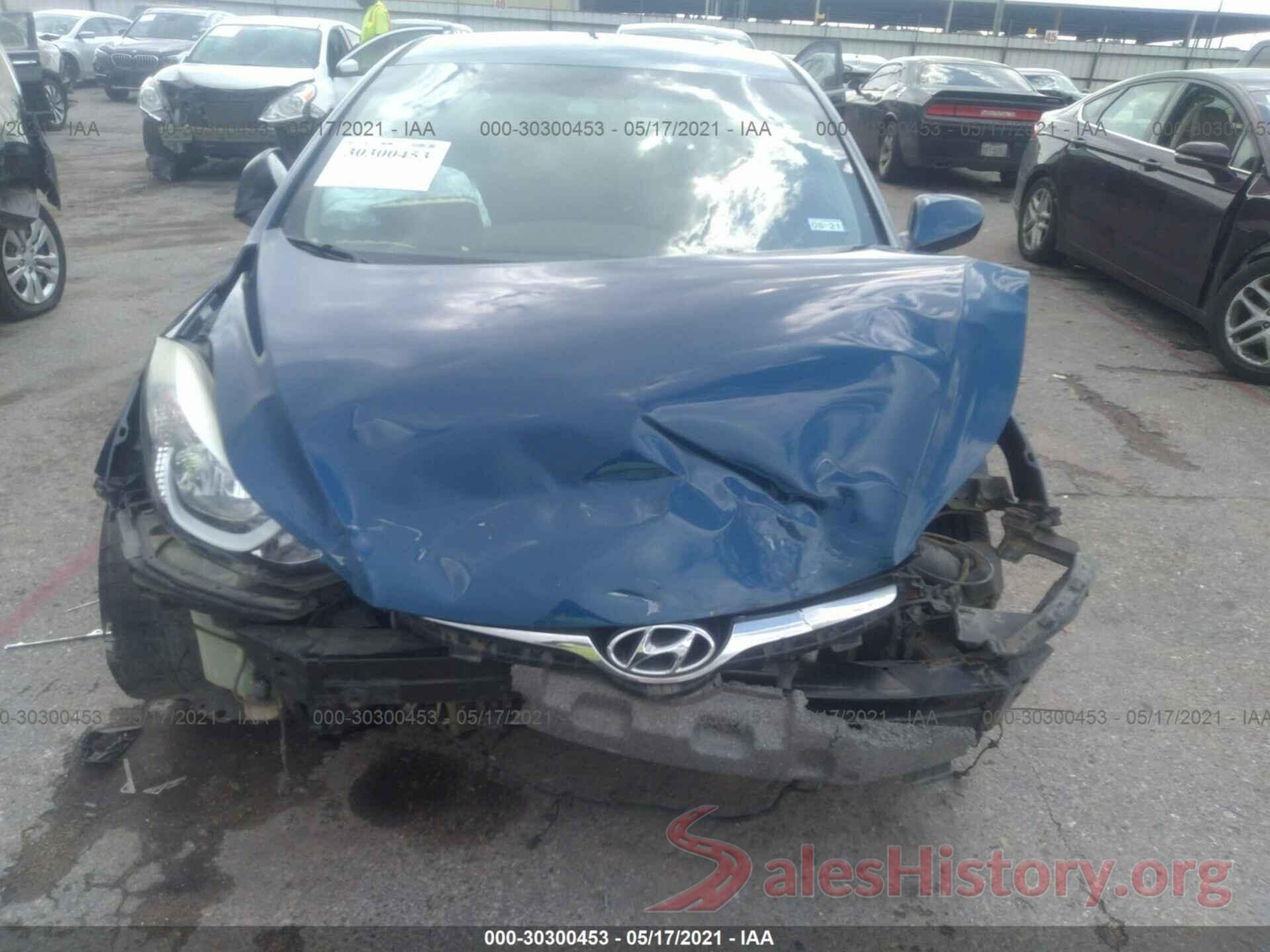 KMHDH4AE2GU543828 2016 HYUNDAI ELANTRA