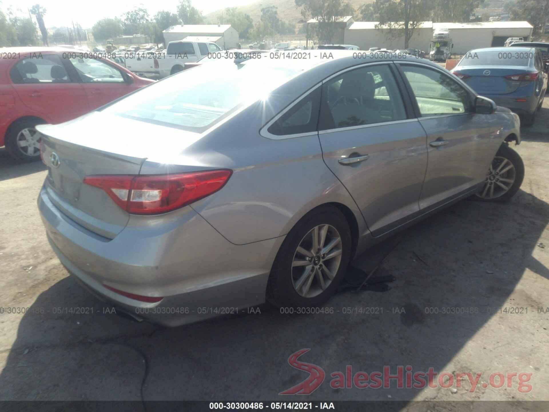 5NPE24AF0HH458159 2017 HYUNDAI SONATA