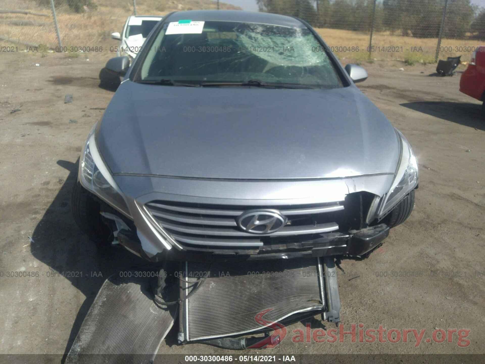 5NPE24AF0HH458159 2017 HYUNDAI SONATA