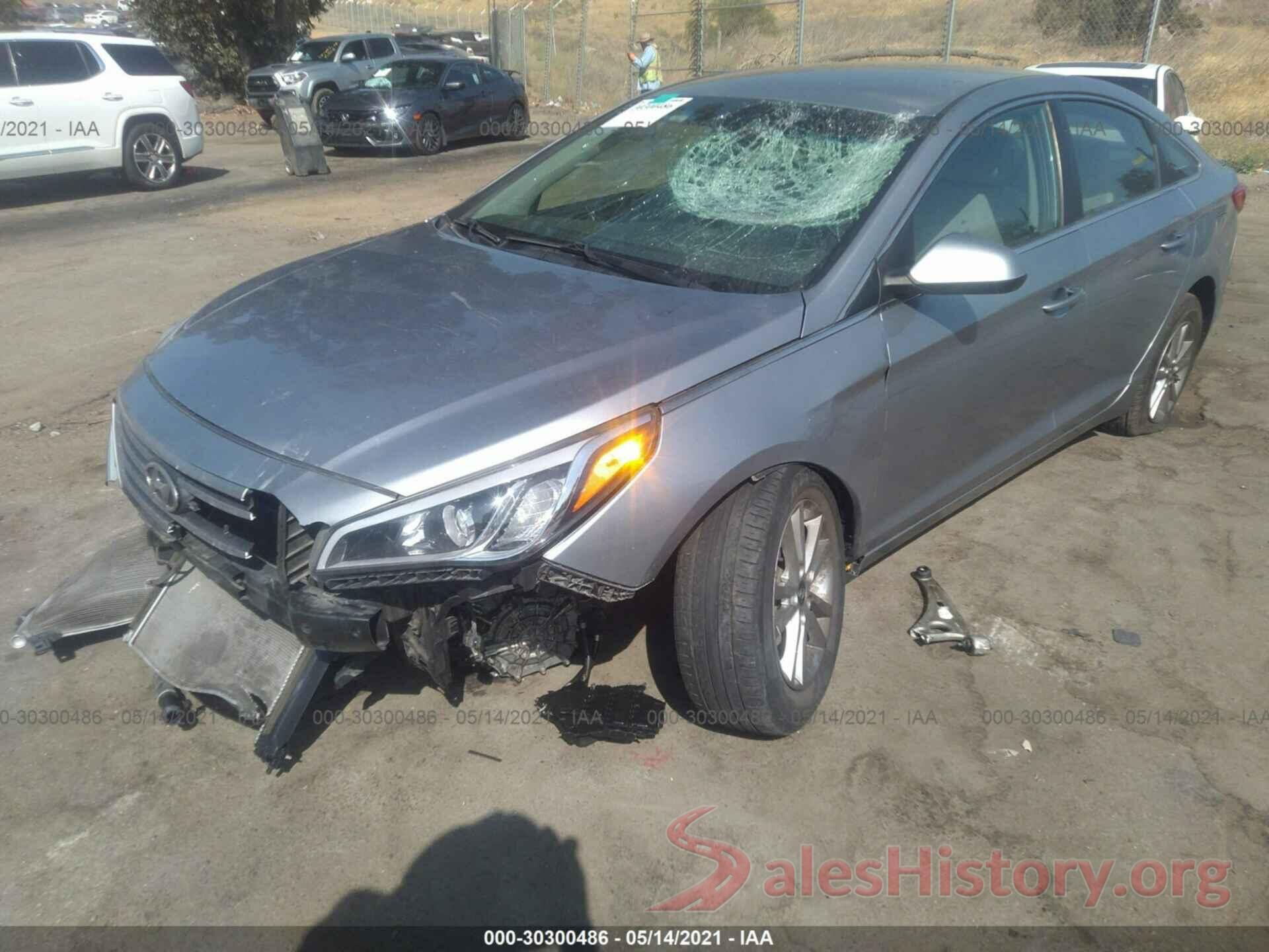 5NPE24AF0HH458159 2017 HYUNDAI SONATA