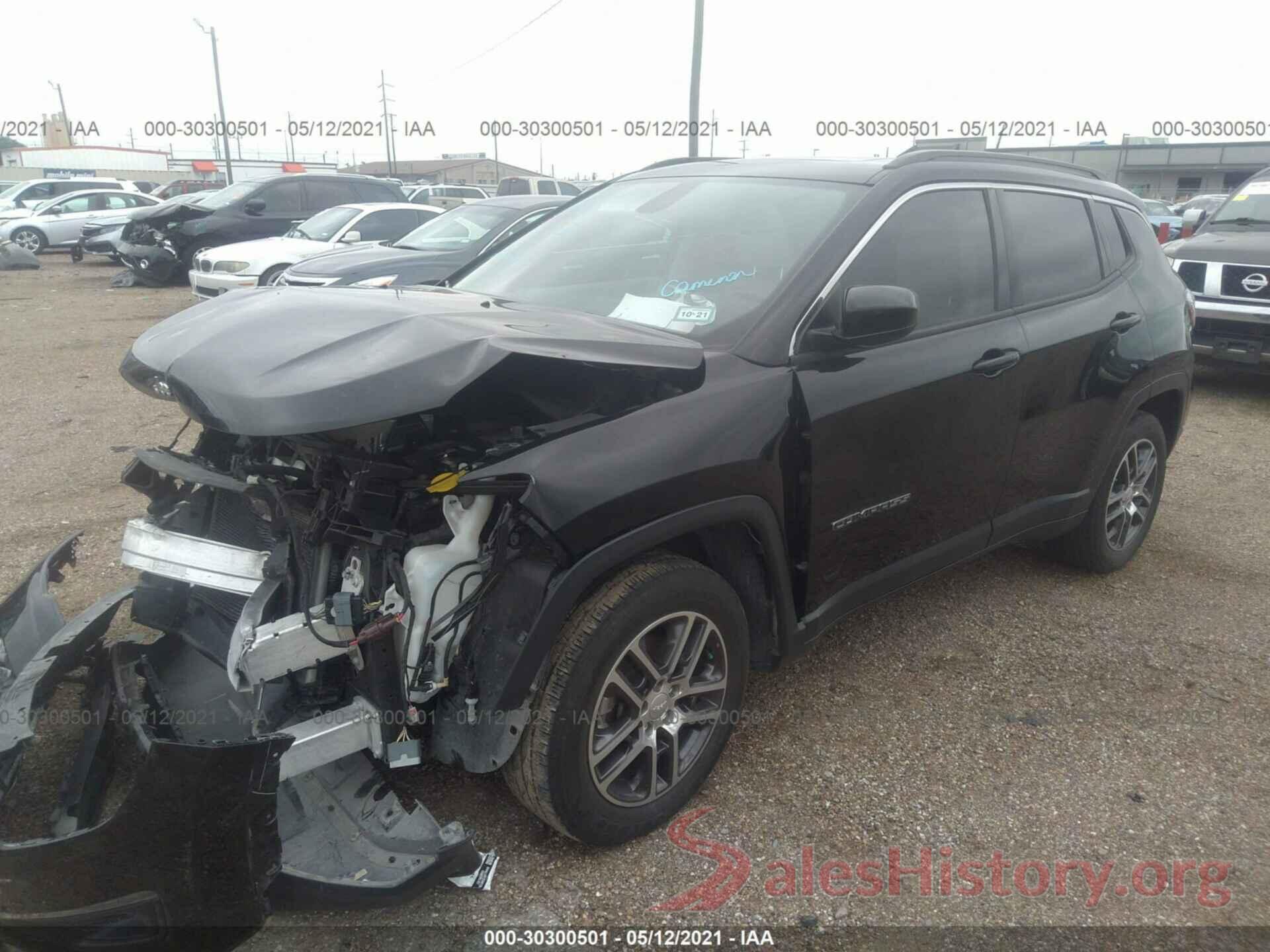 3C4NJCBB3JT494443 2018 JEEP COMPASS