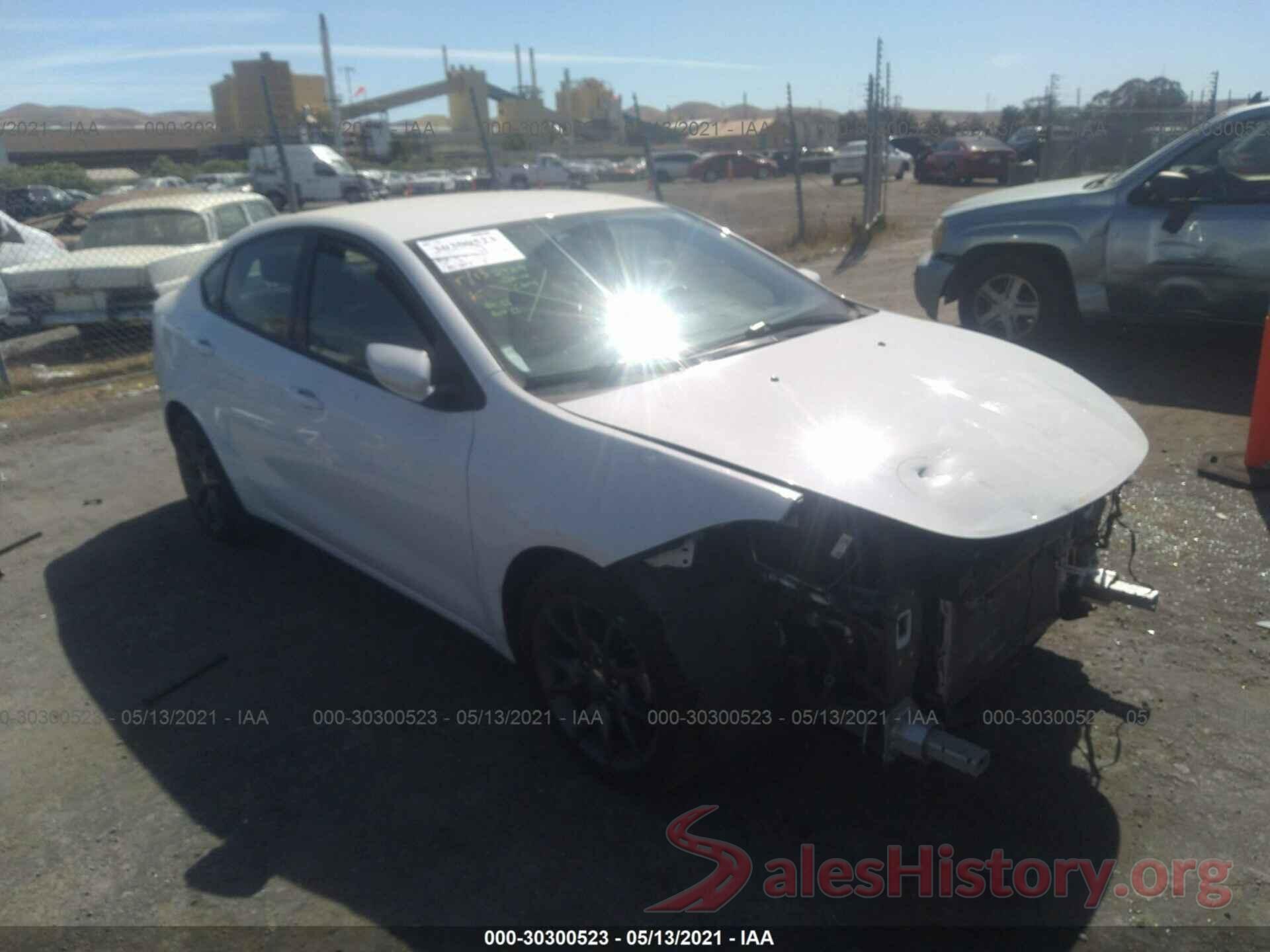 1C3CDFAA4GD578556 2016 DODGE DART